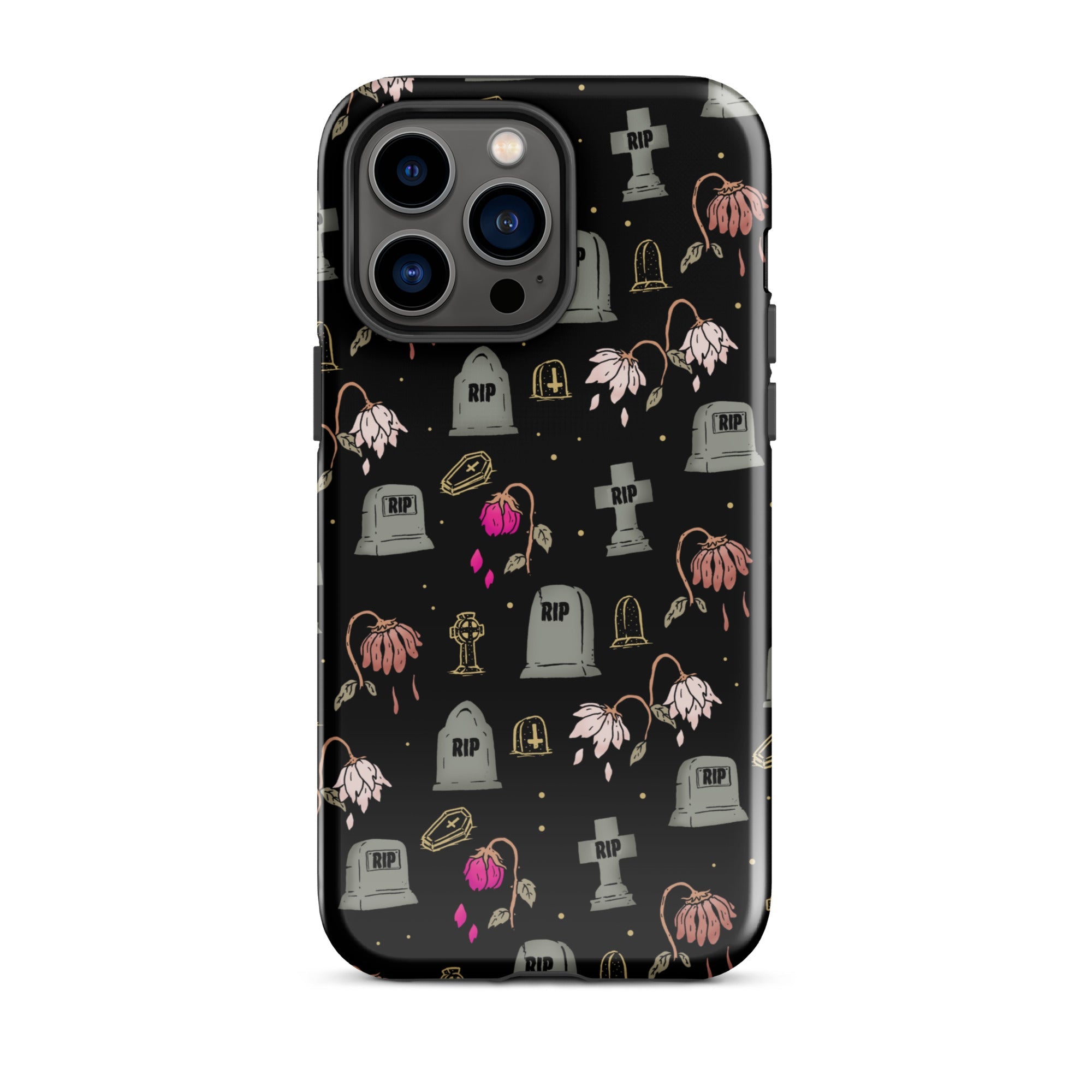 Murder Apparel Cemetery iPhone Case