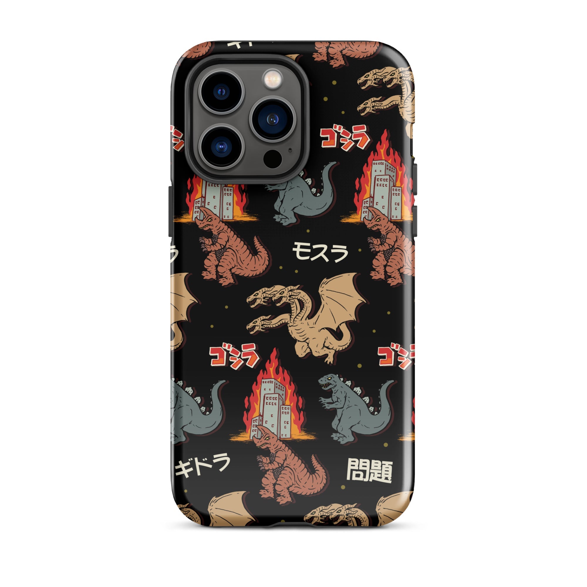 Murder Apparel Godzilla And Friends iPhone Case
