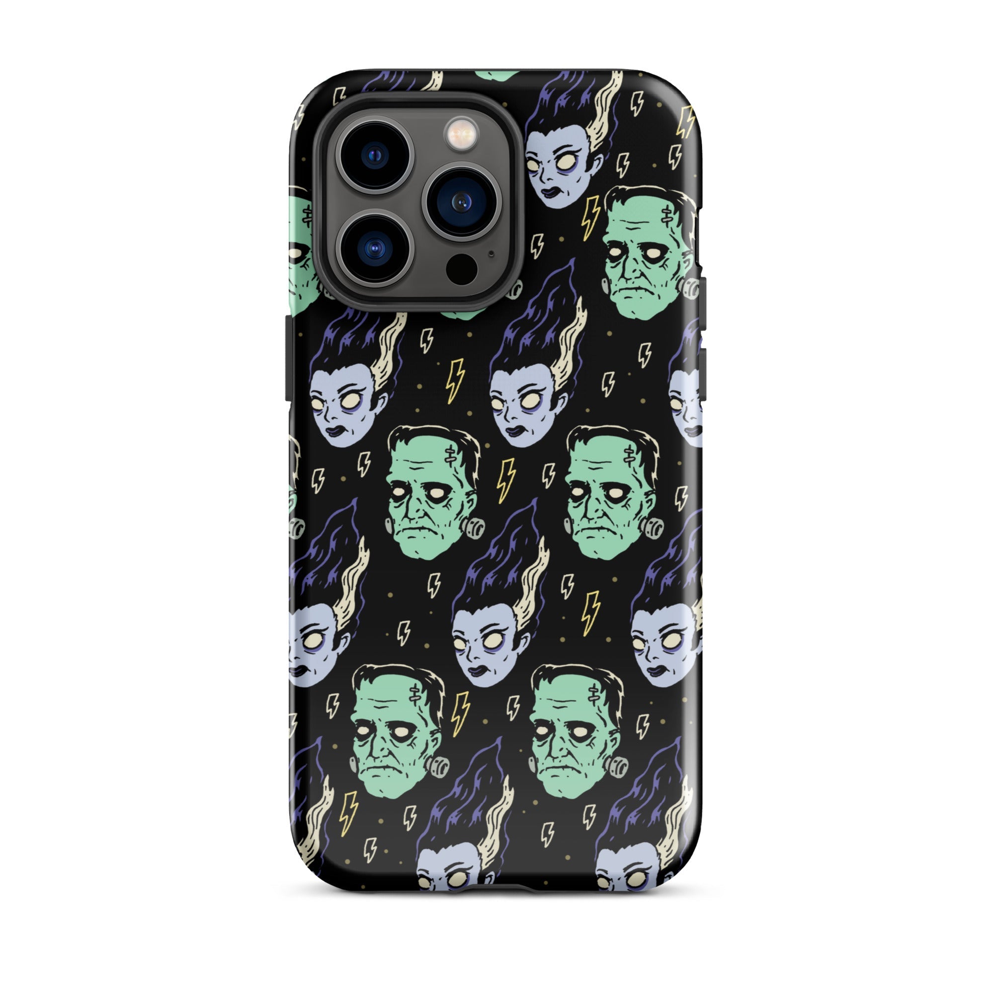 Murder Apparel Frankenstein And Bride iPhone Case