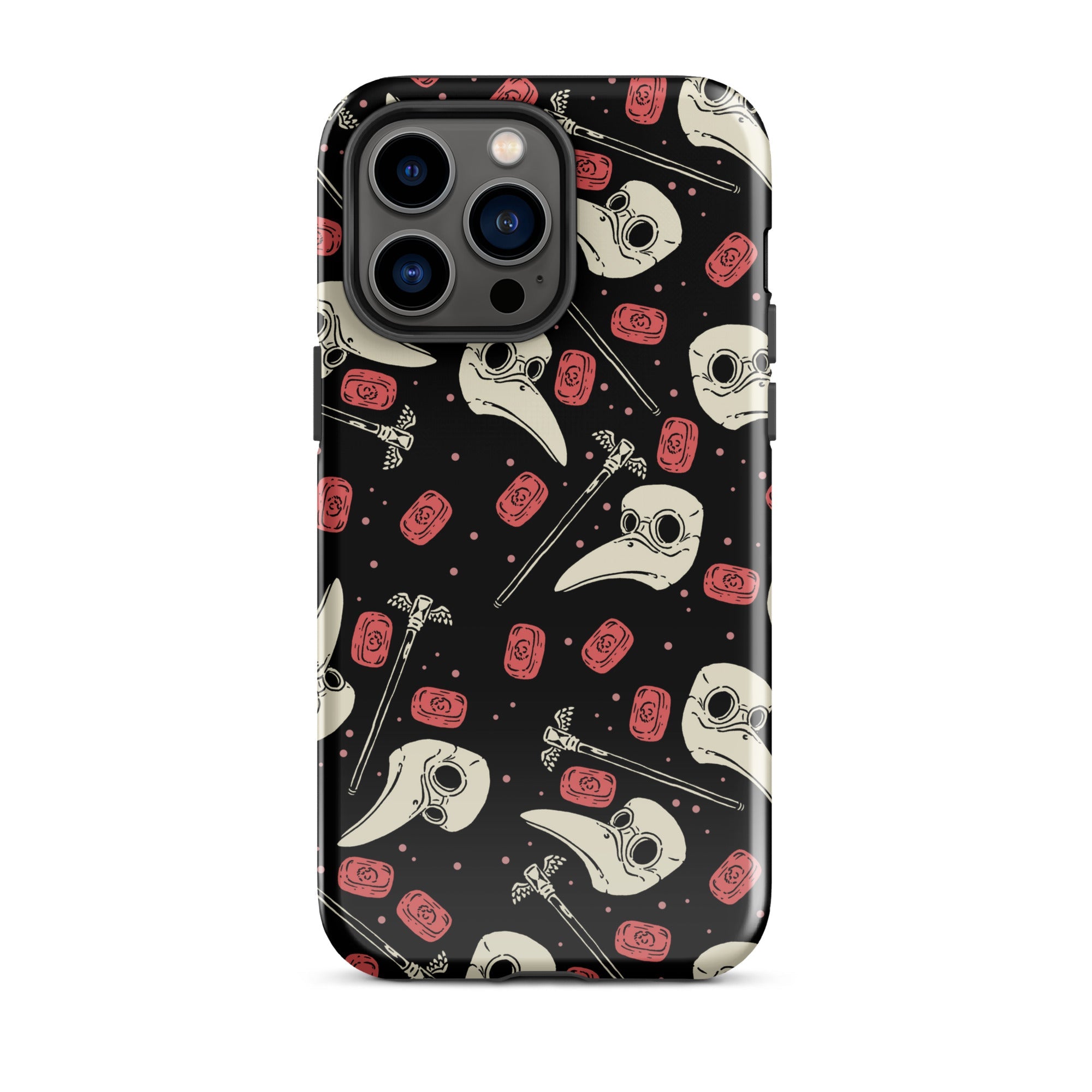 Murder Apparel Plague Doctor Soap iPhone Case