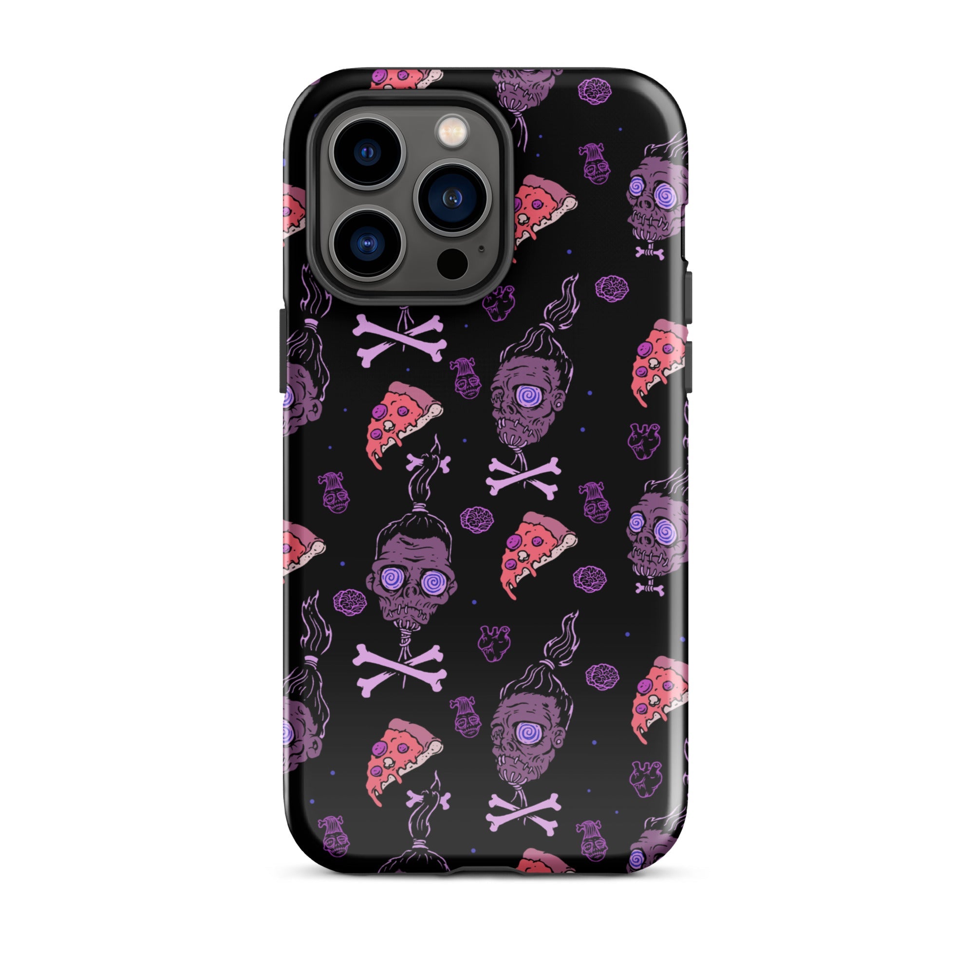 Murder Apparel Horror Movies And Pizza iPhone Case