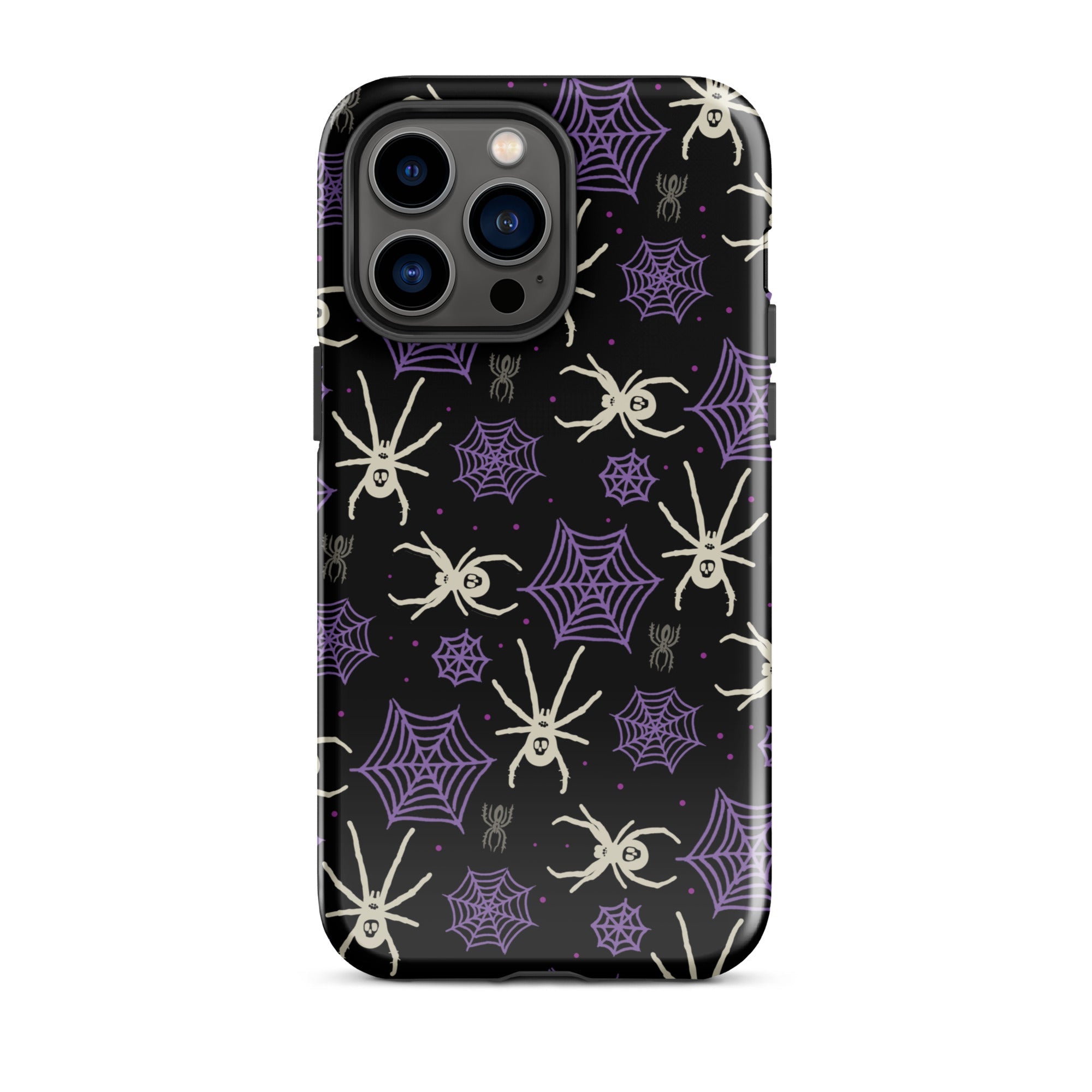 Murder Apparel Spider Webs iPhone Case
