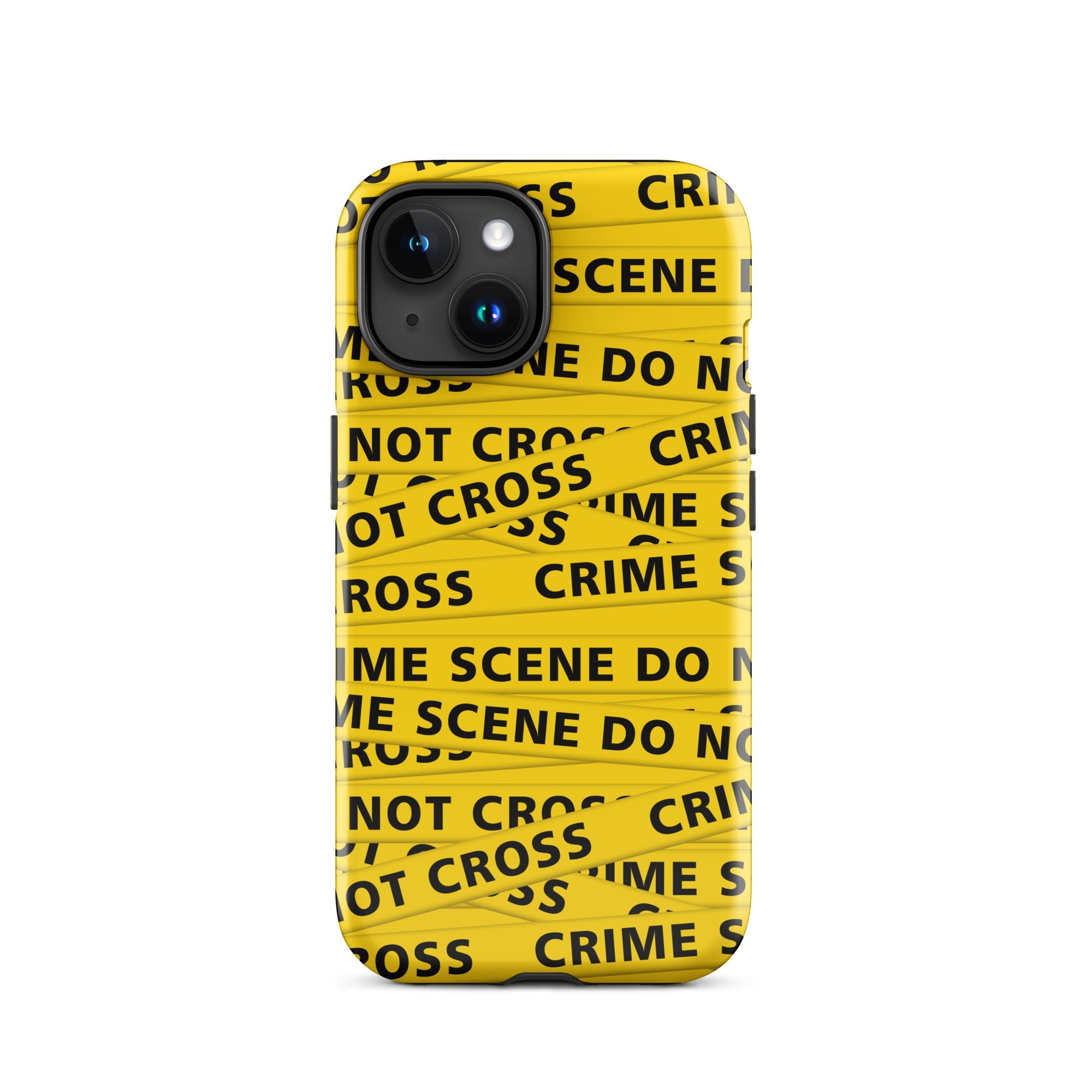 Murder Apparel Crime Scene iPhone Case