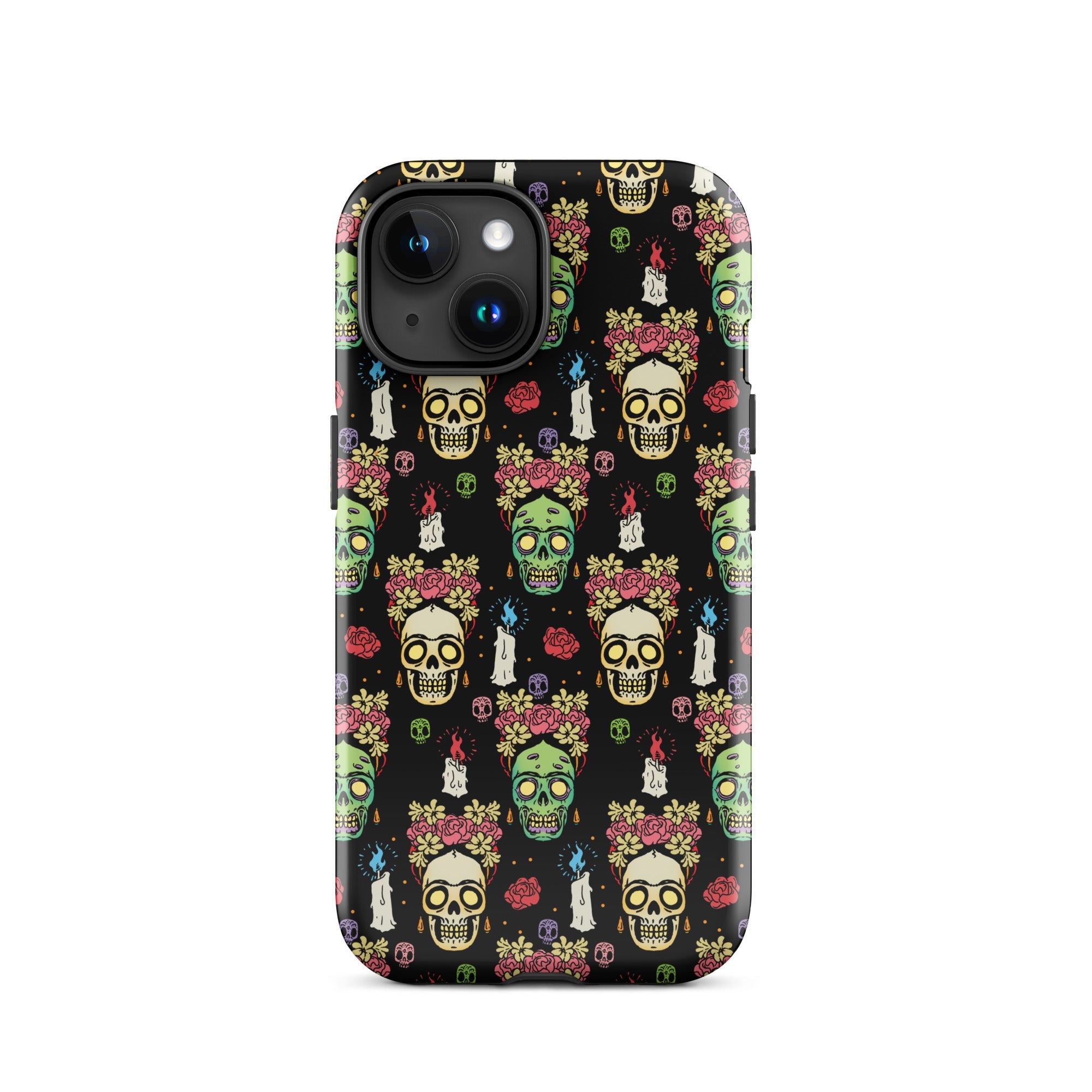 Murder Apparel Frida Kahlo Skull iPhone Case