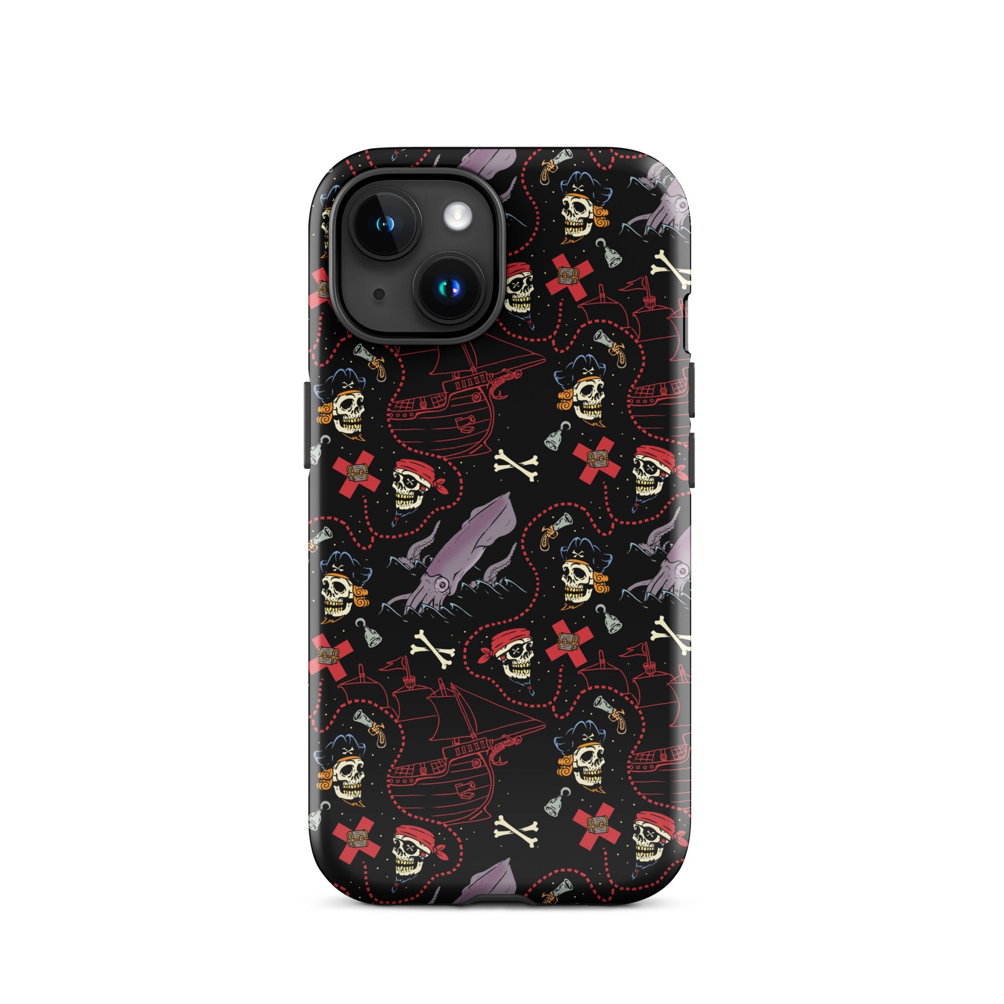 Murder Apparel Pirate Skulls iPhone Case