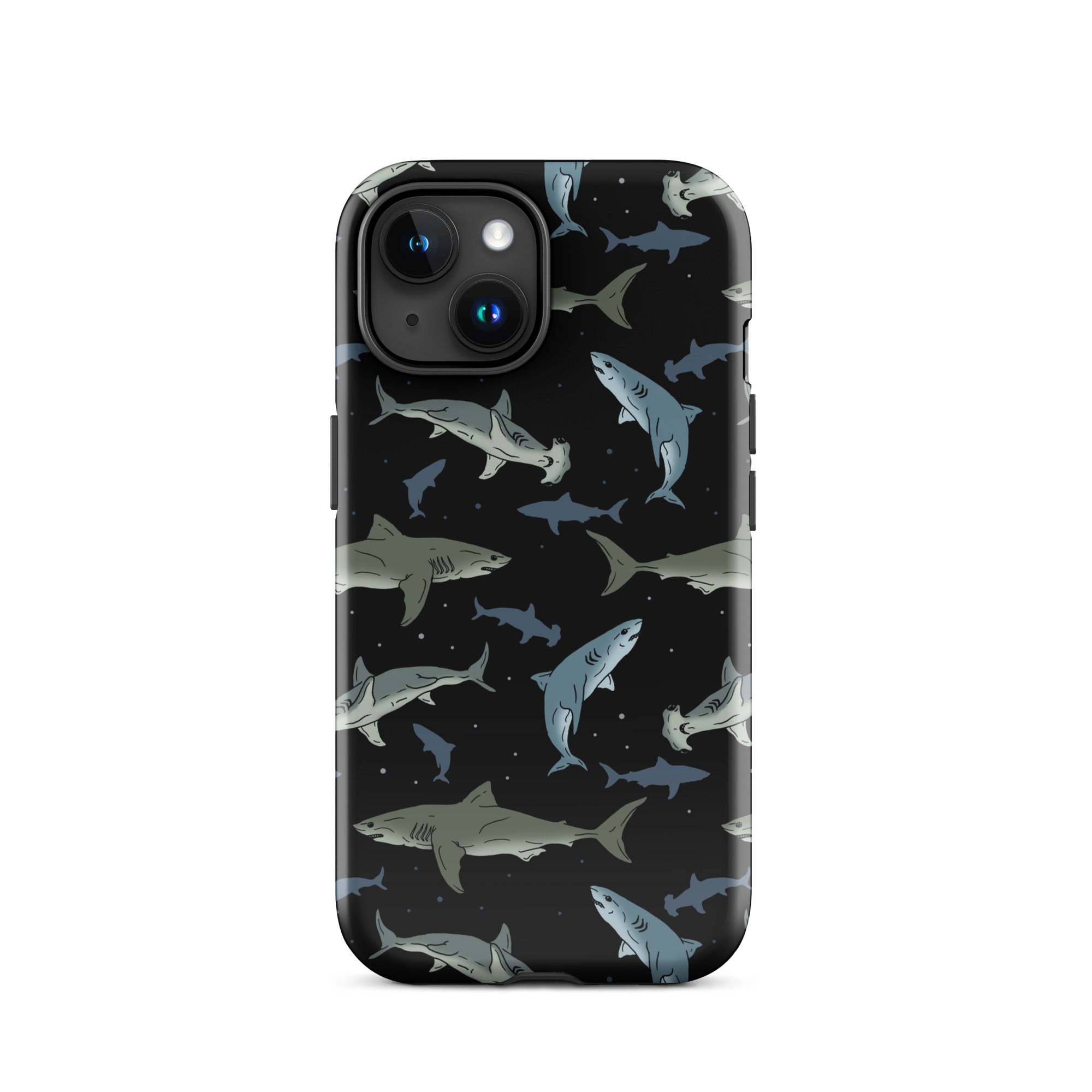 Murder Apparel Shark Infested iPhone Case