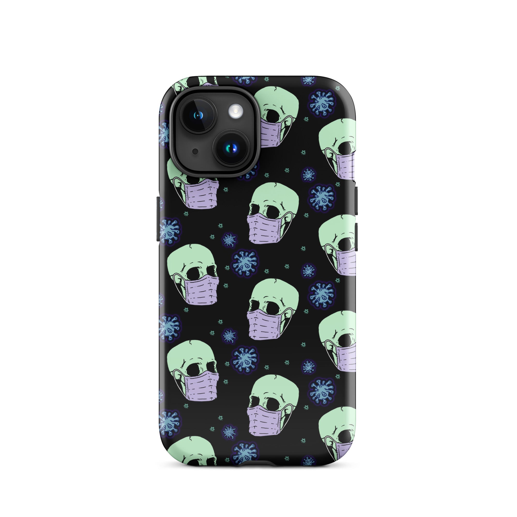 Murder Apparel Virus Skull iPhone Case