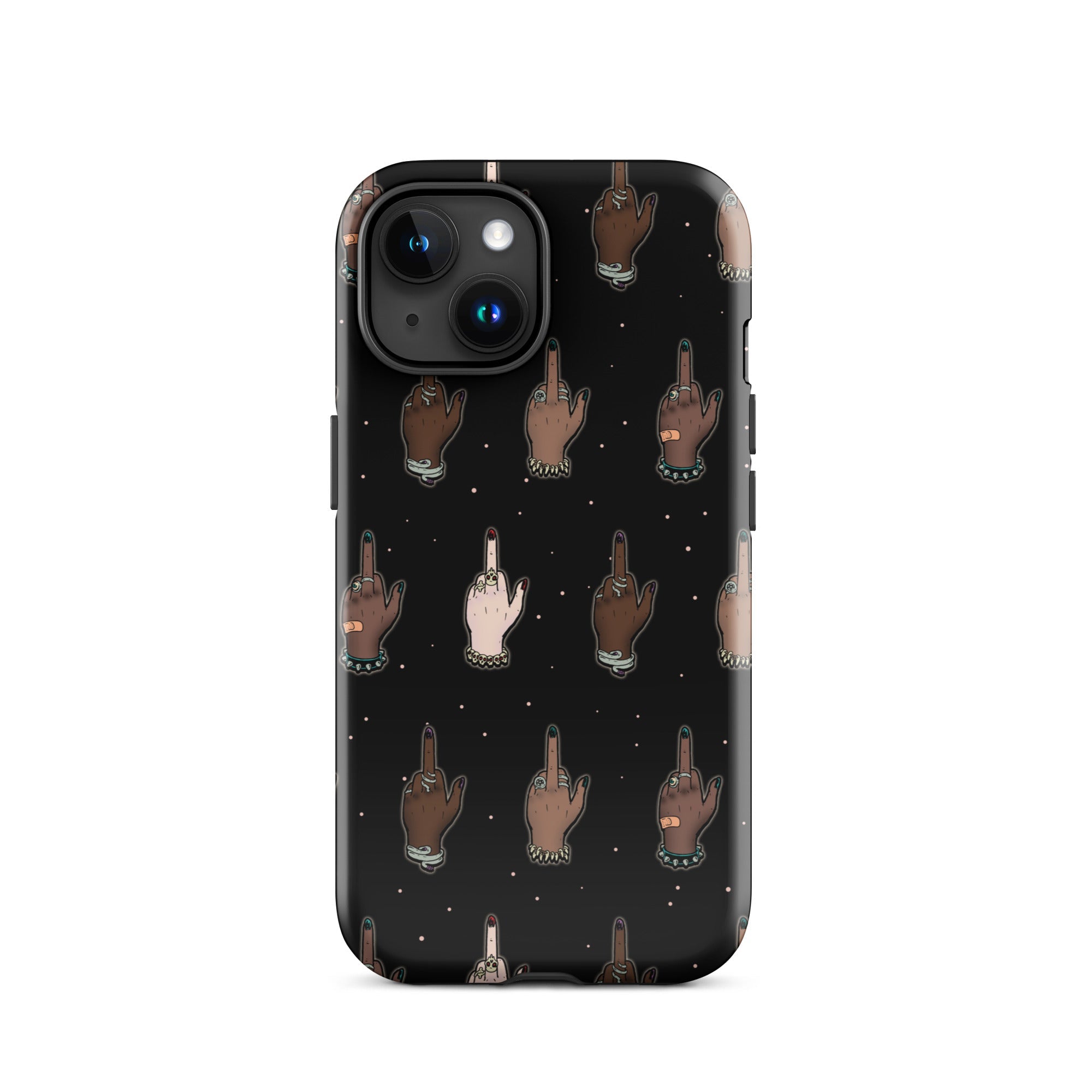 Murder Apparel Fuck Racism iPhone Case