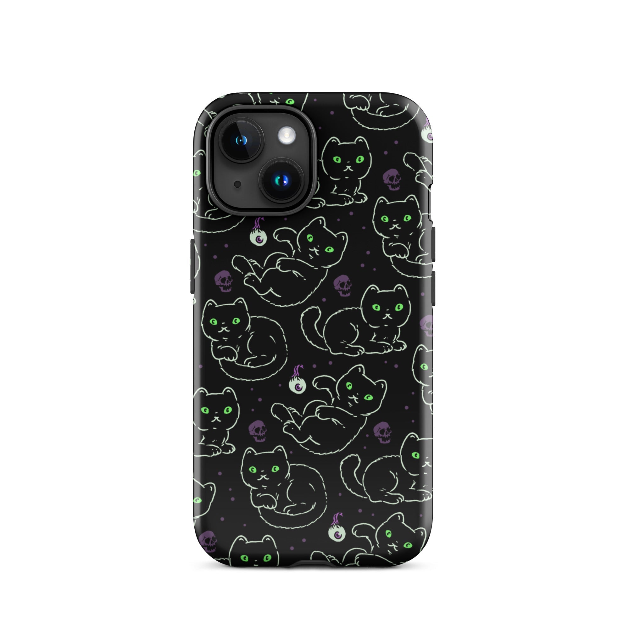 Murder Apparel Black Cats iPhone Case