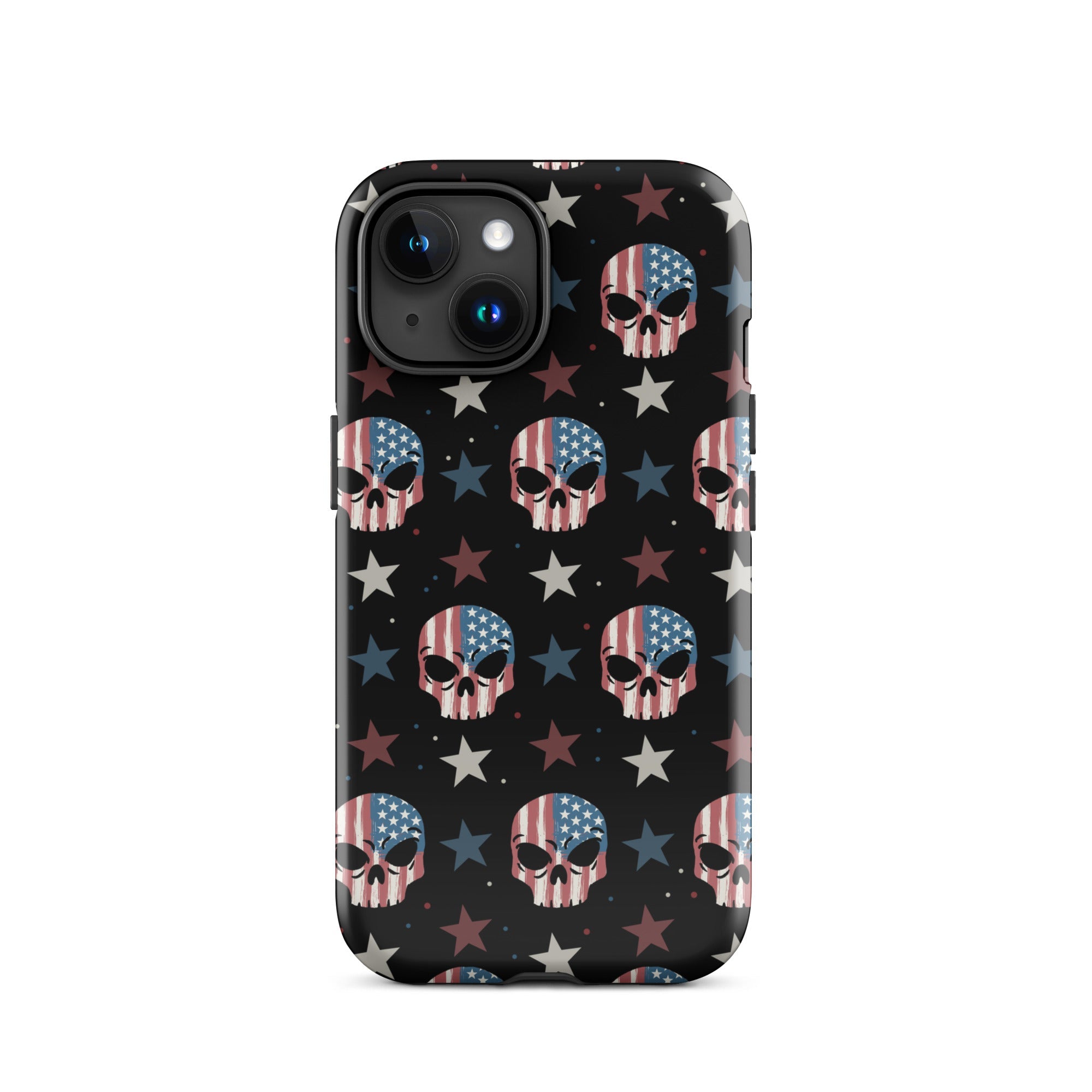 Murder Apparel USA Skull iPhone Case