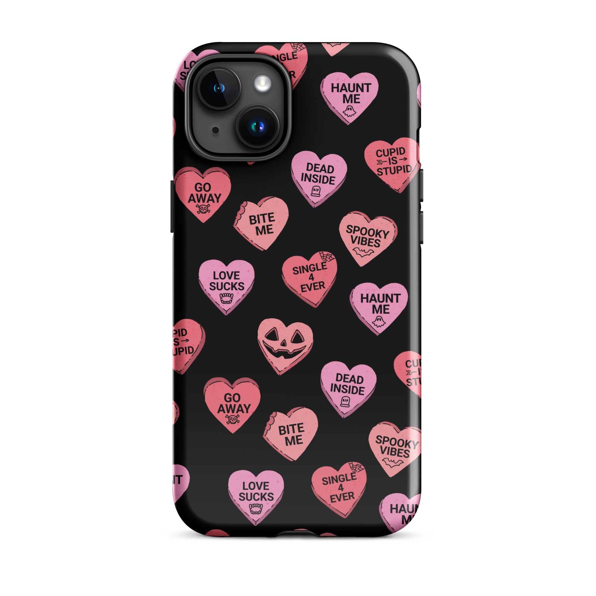 Murder Apparel Candy Hearts iPhone Case