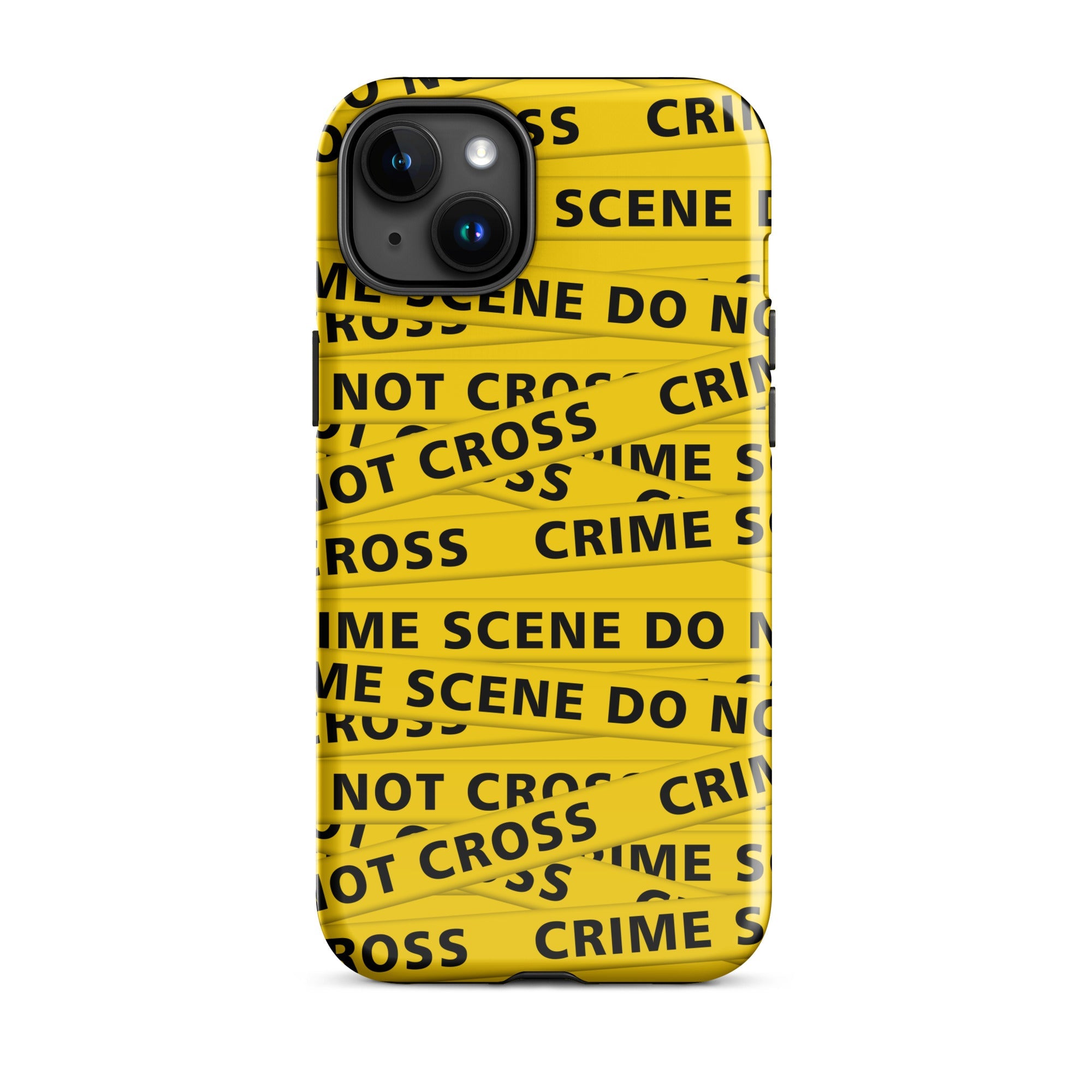Murder Apparel Crime Scene iPhone Case