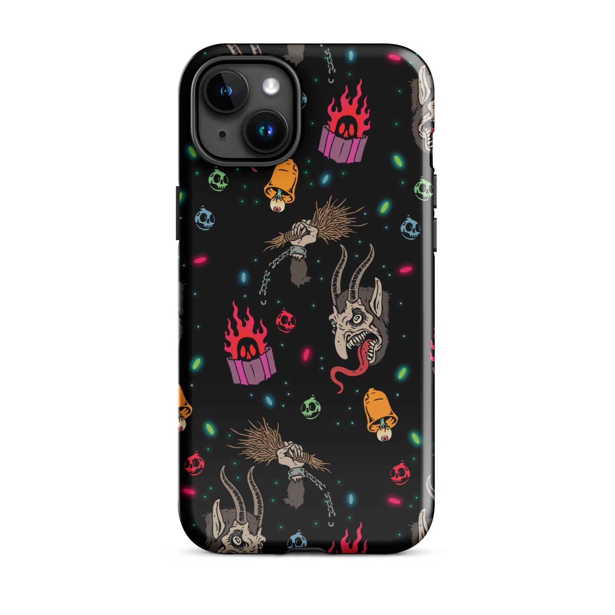 Murder Apparel Merry Krampus iPhone Case