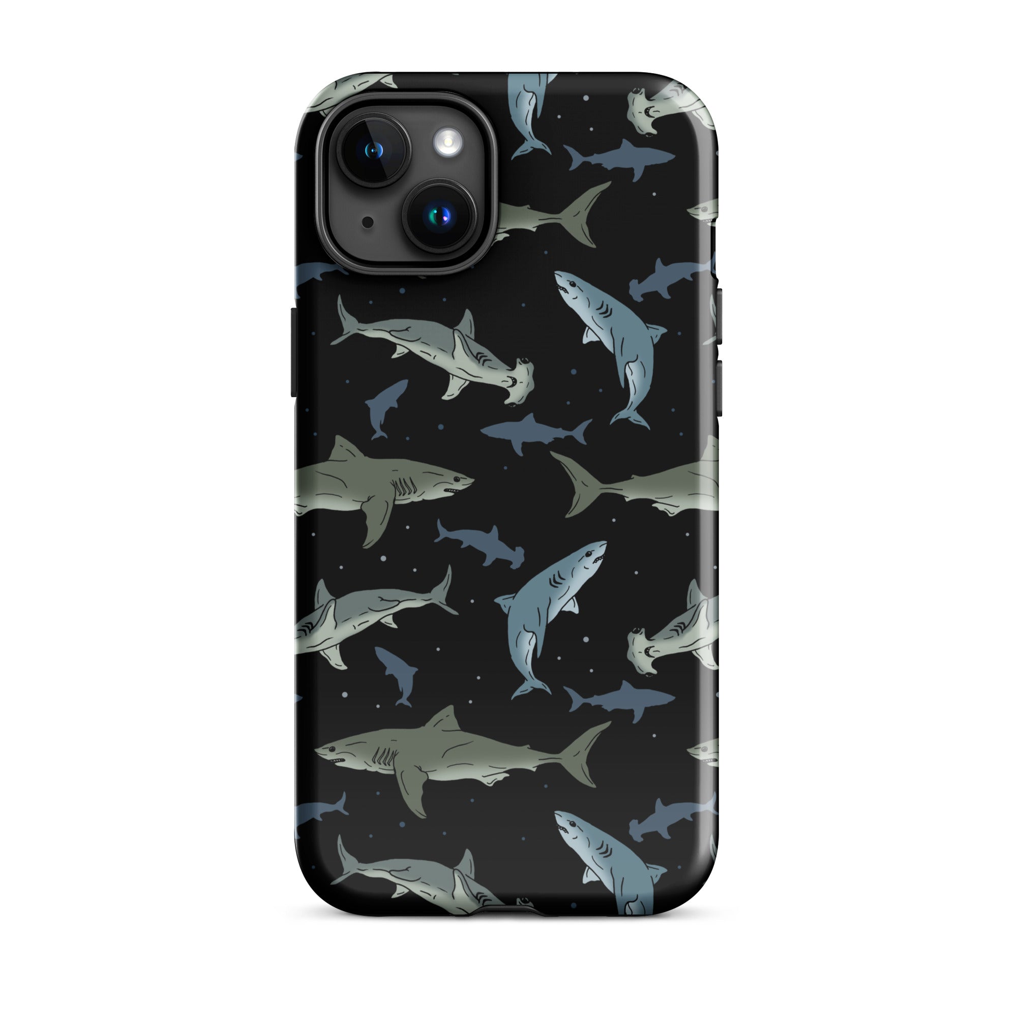 Murder Apparel Shark Infested iPhone Case