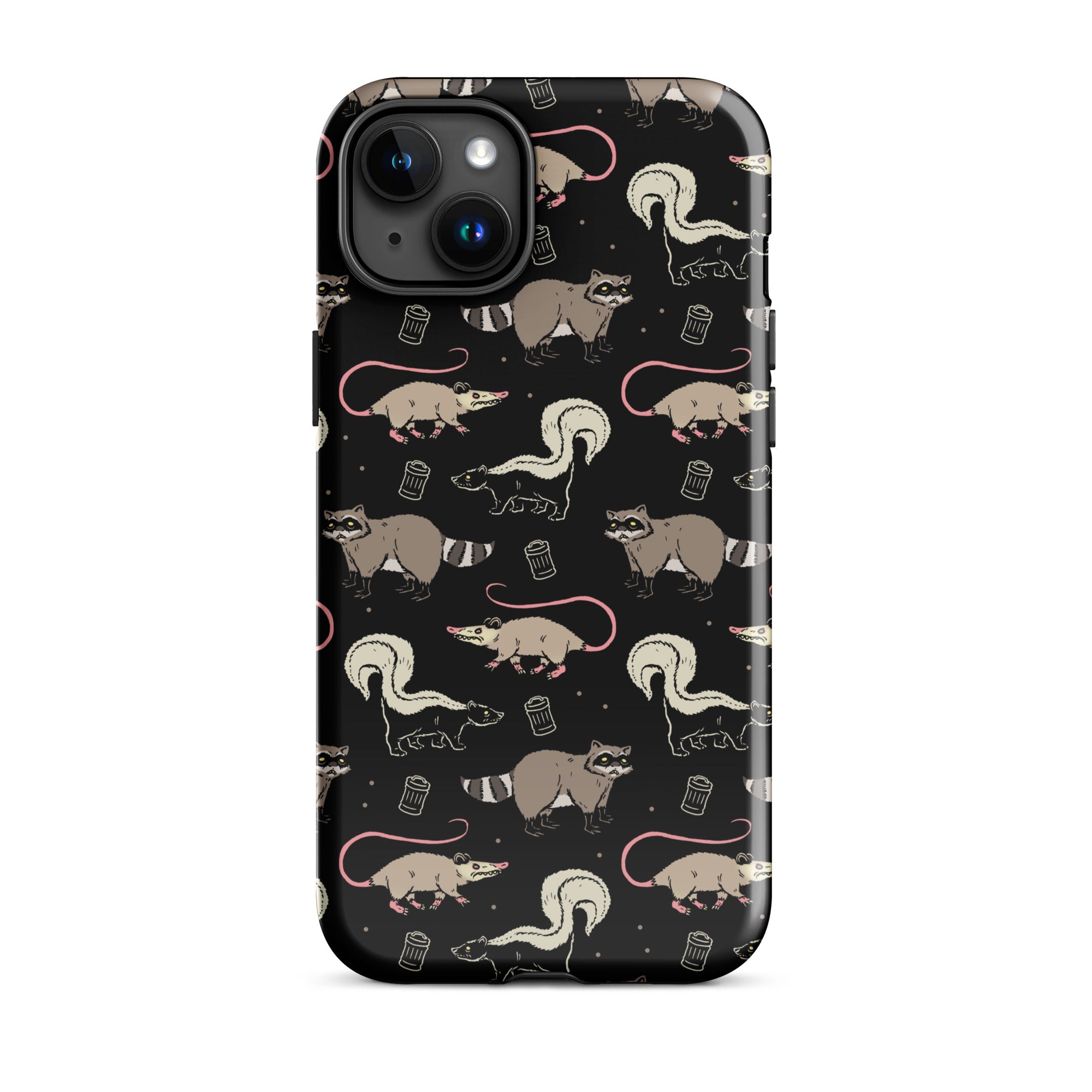Murder Apparel Garbage Cats iPhone Case