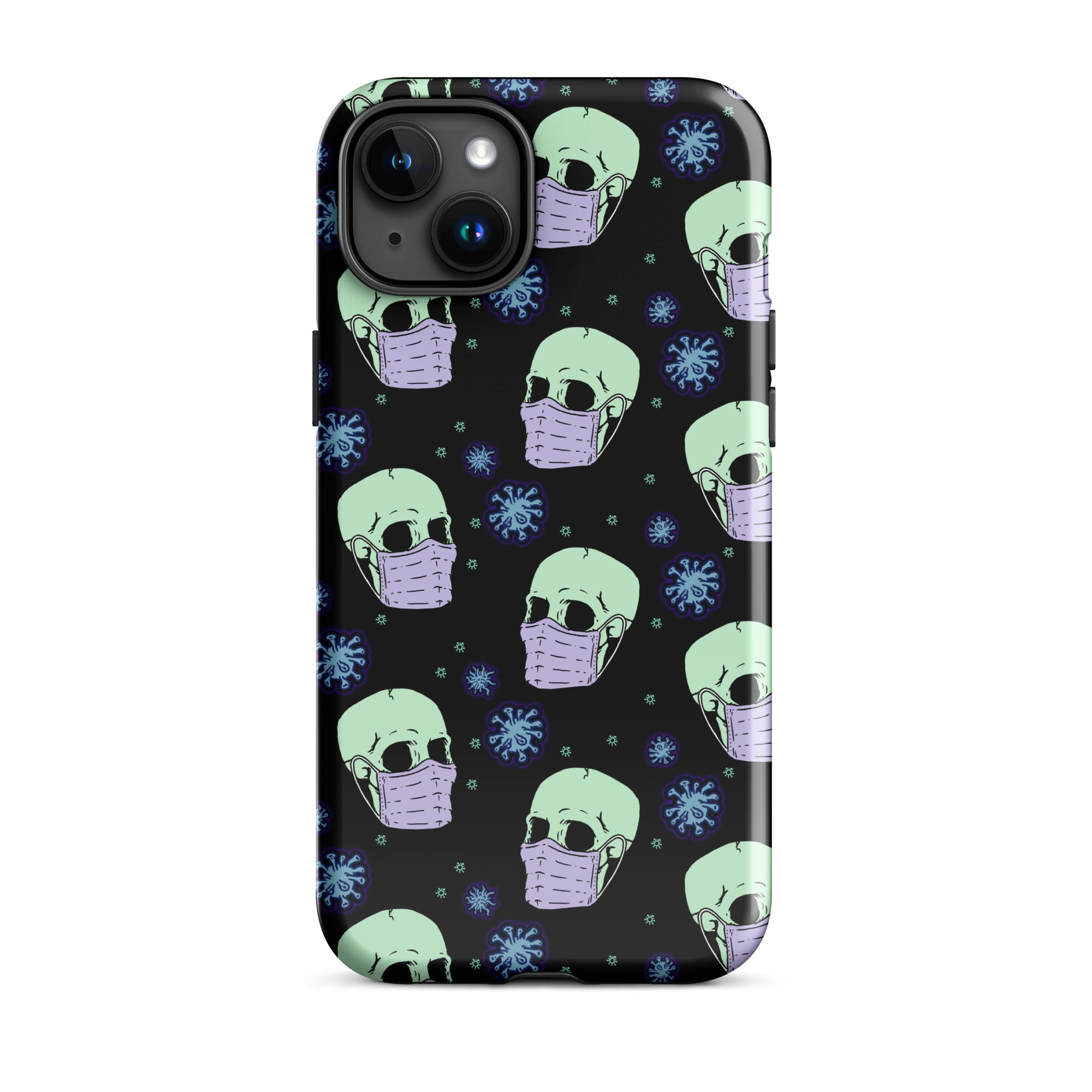 Murder Apparel Virus Skull iPhone Case