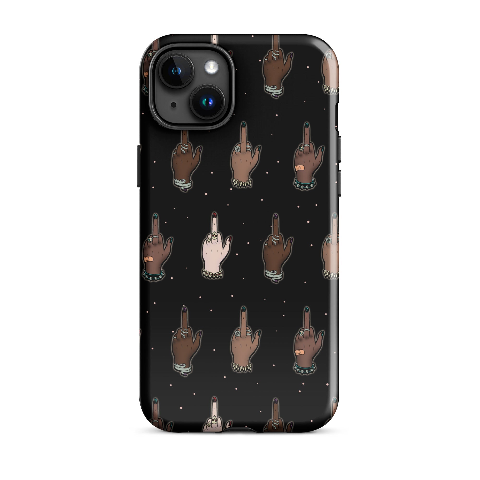 Murder Apparel Fuck Racism iPhone Case