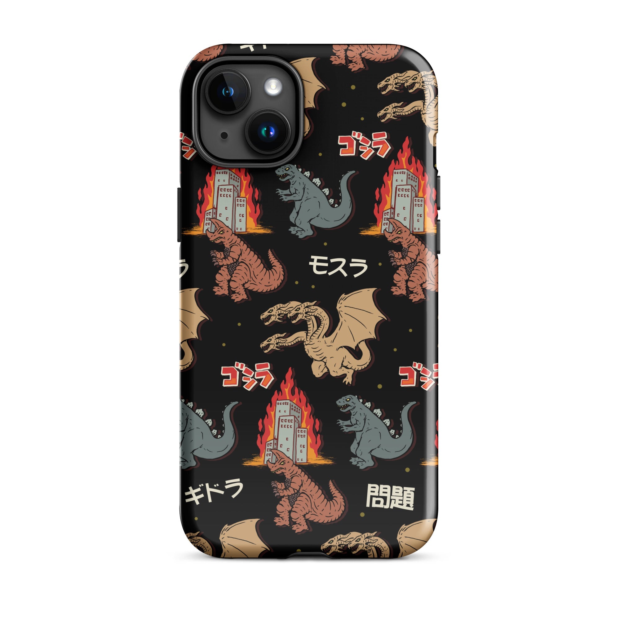 Murder Apparel Godzilla And Friends iPhone Case