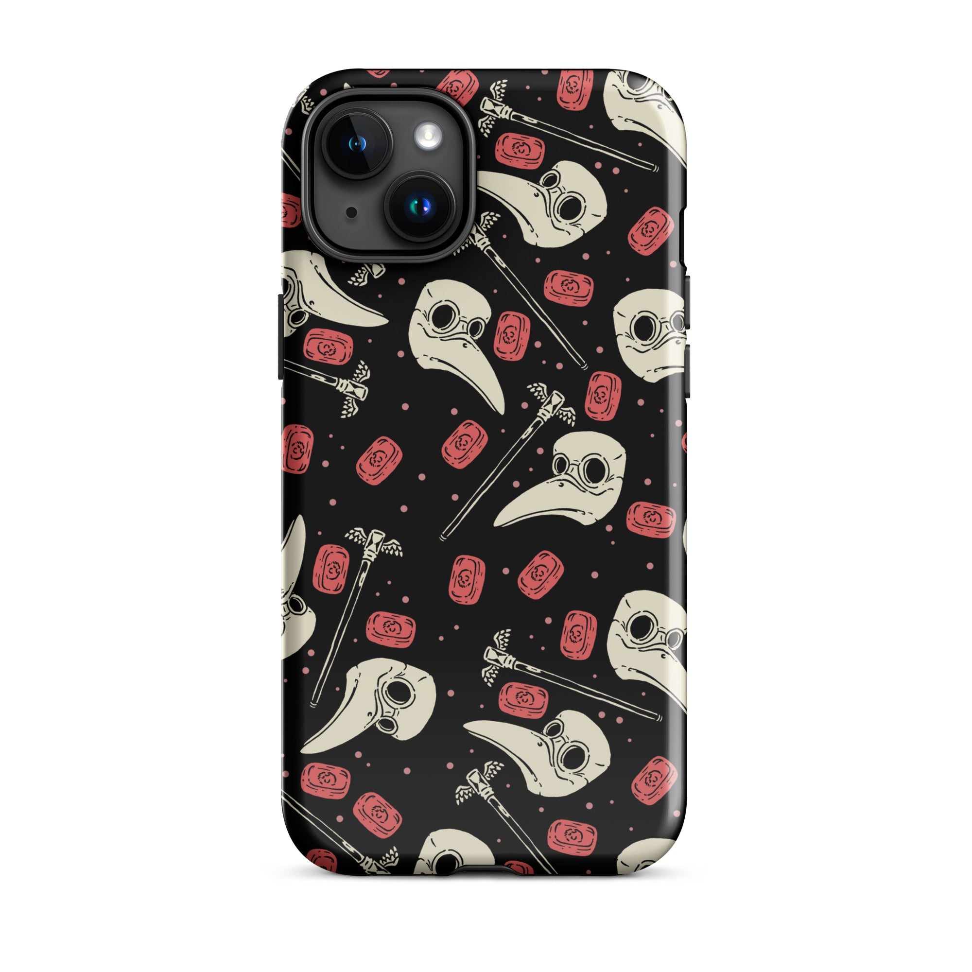 Murder Apparel Plague Doctor Soap iPhone Case