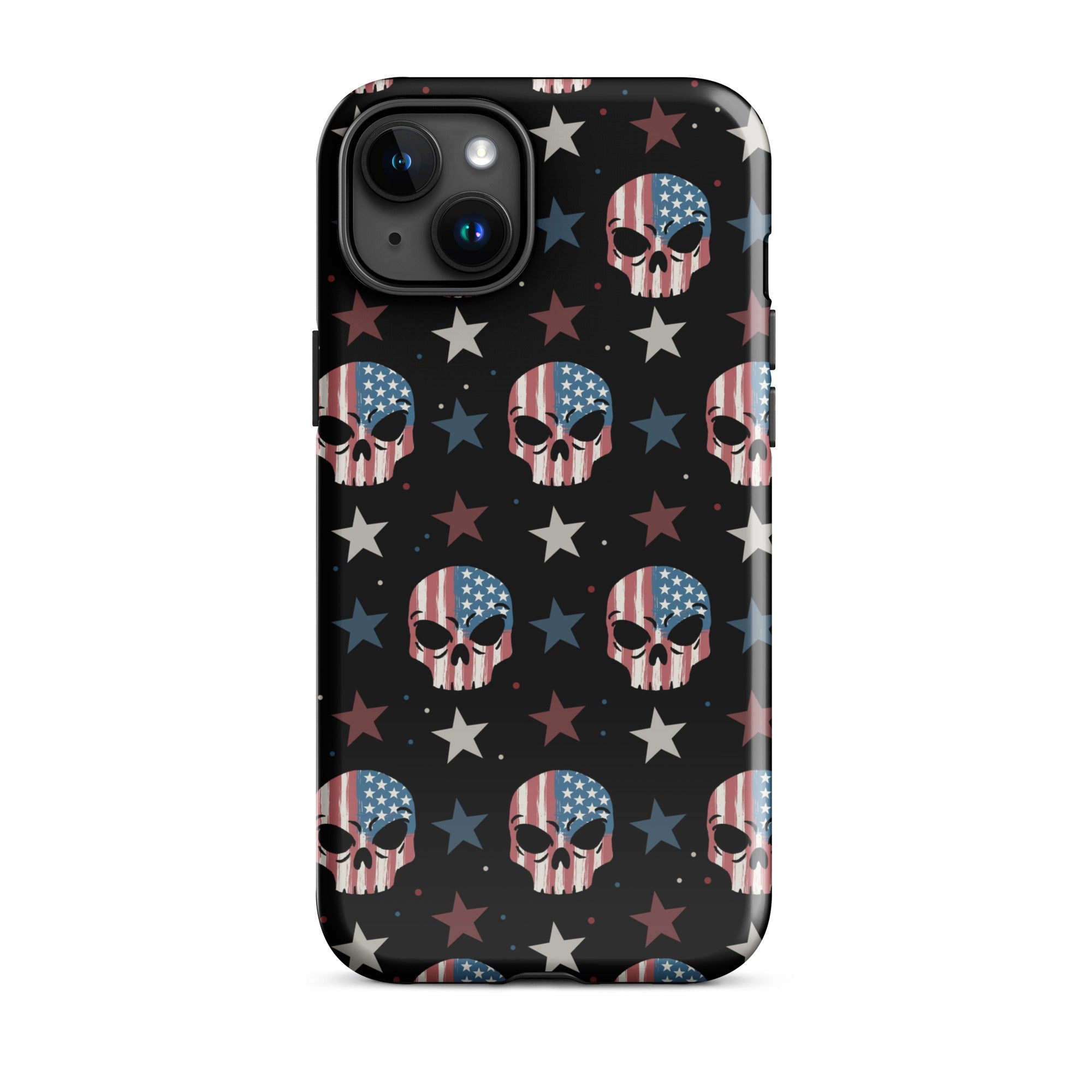Murder Apparel USA Skull iPhone Case