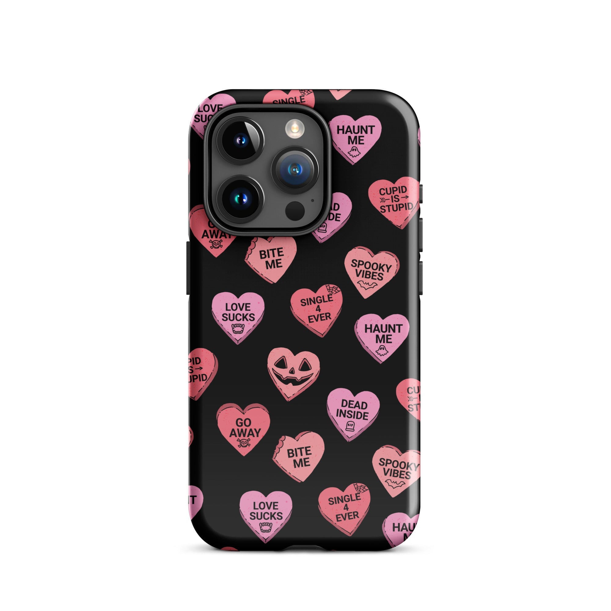 Murder Apparel Candy Hearts iPhone Case