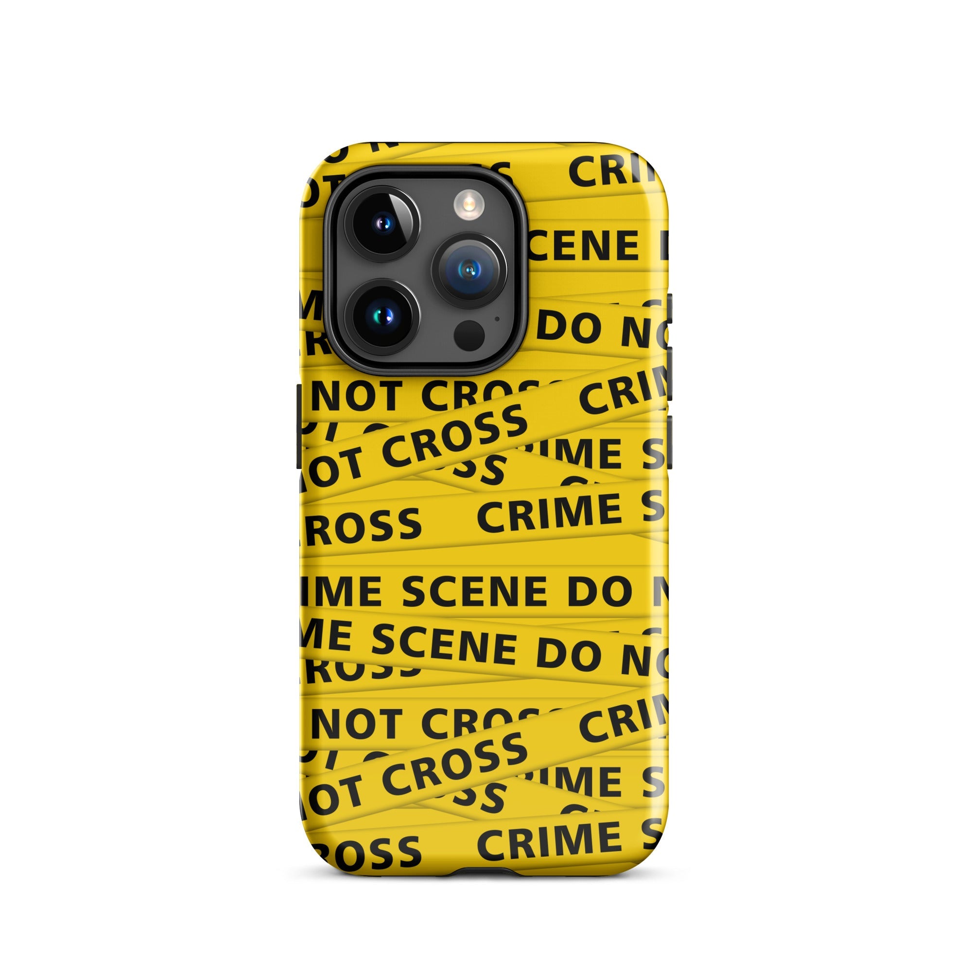 Murder Apparel Crime Scene iPhone Case