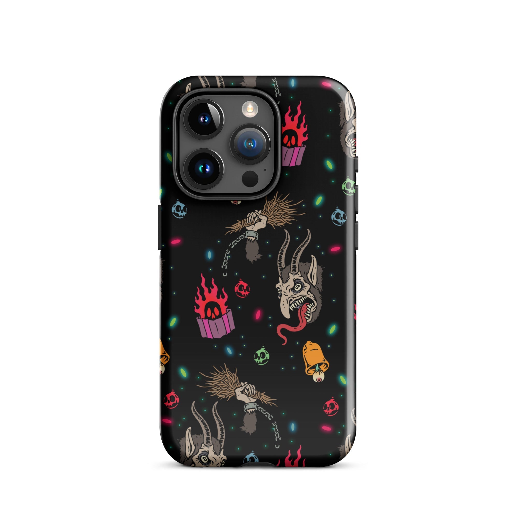 Murder Apparel Merry Krampus iPhone Case