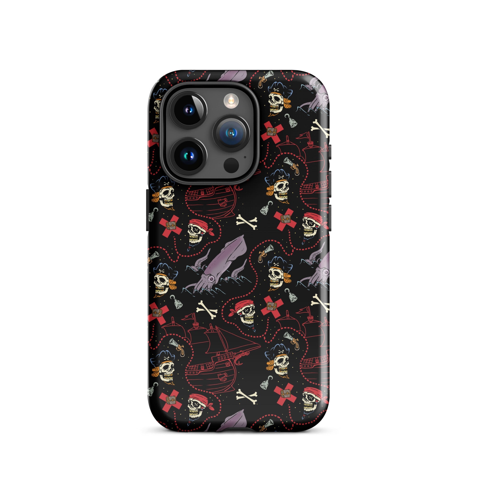Murder Apparel Pirate Skulls iPhone Case