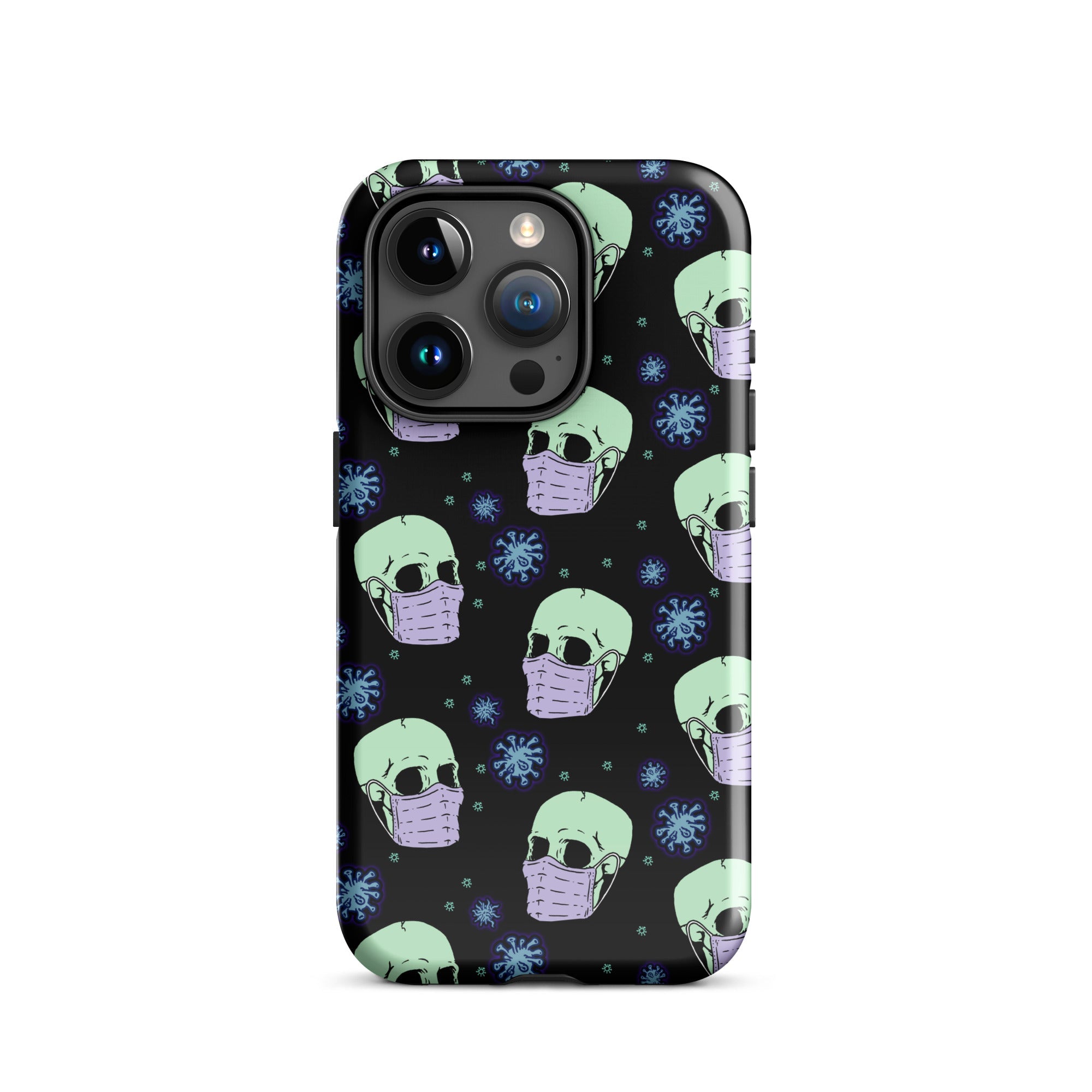 Murder Apparel Virus Skull iPhone Case