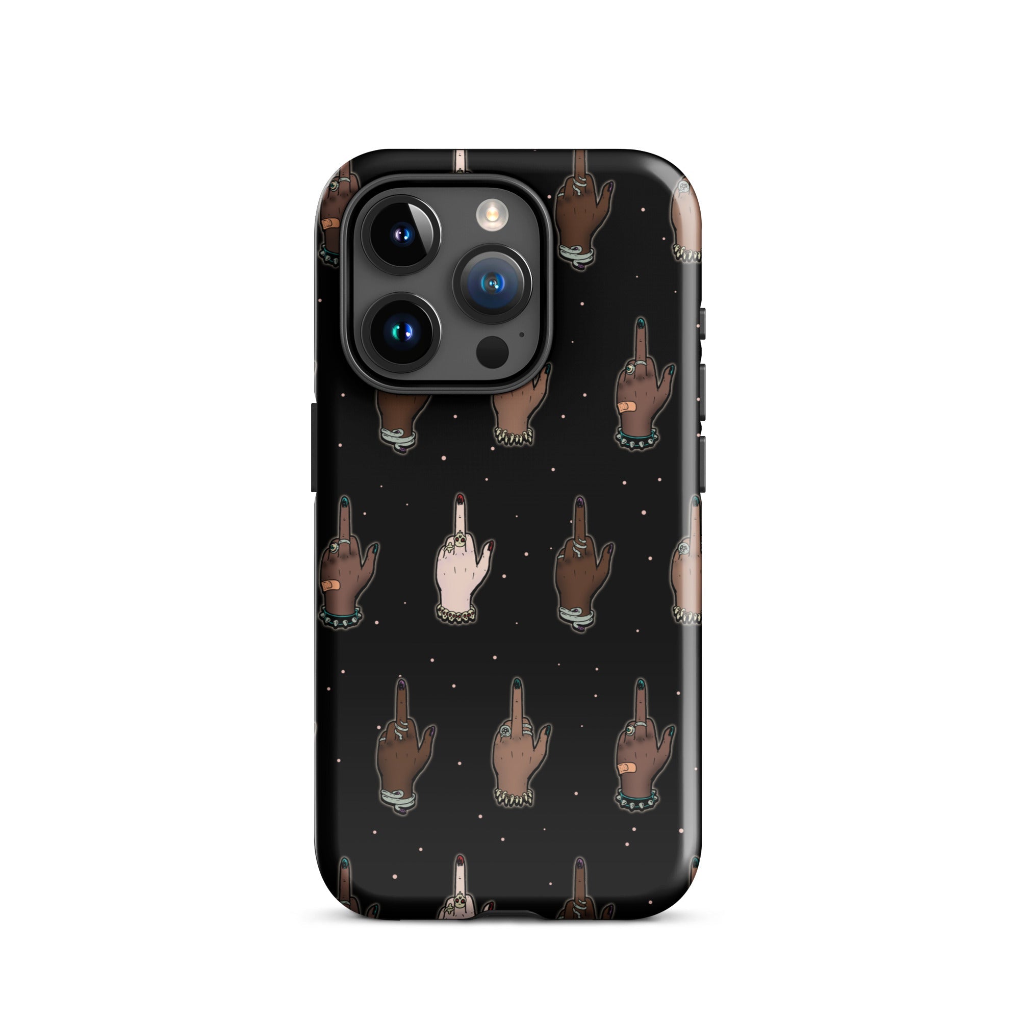 Murder Apparel Fuck Racism iPhone Case