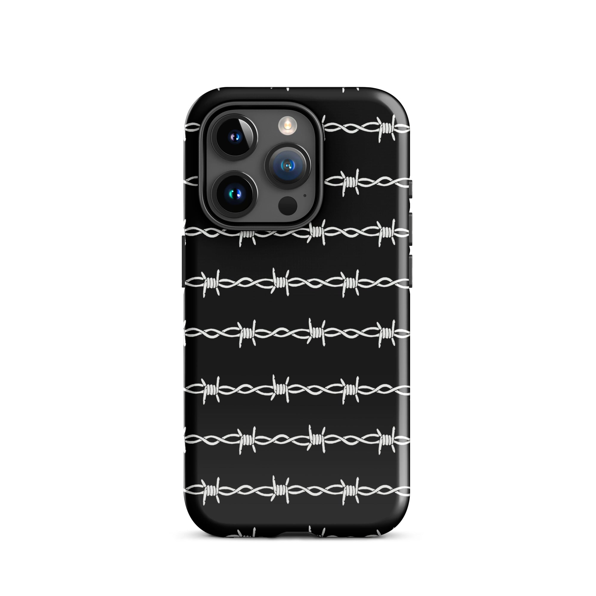 Murder Apparel Barbed Wire iPhone Case