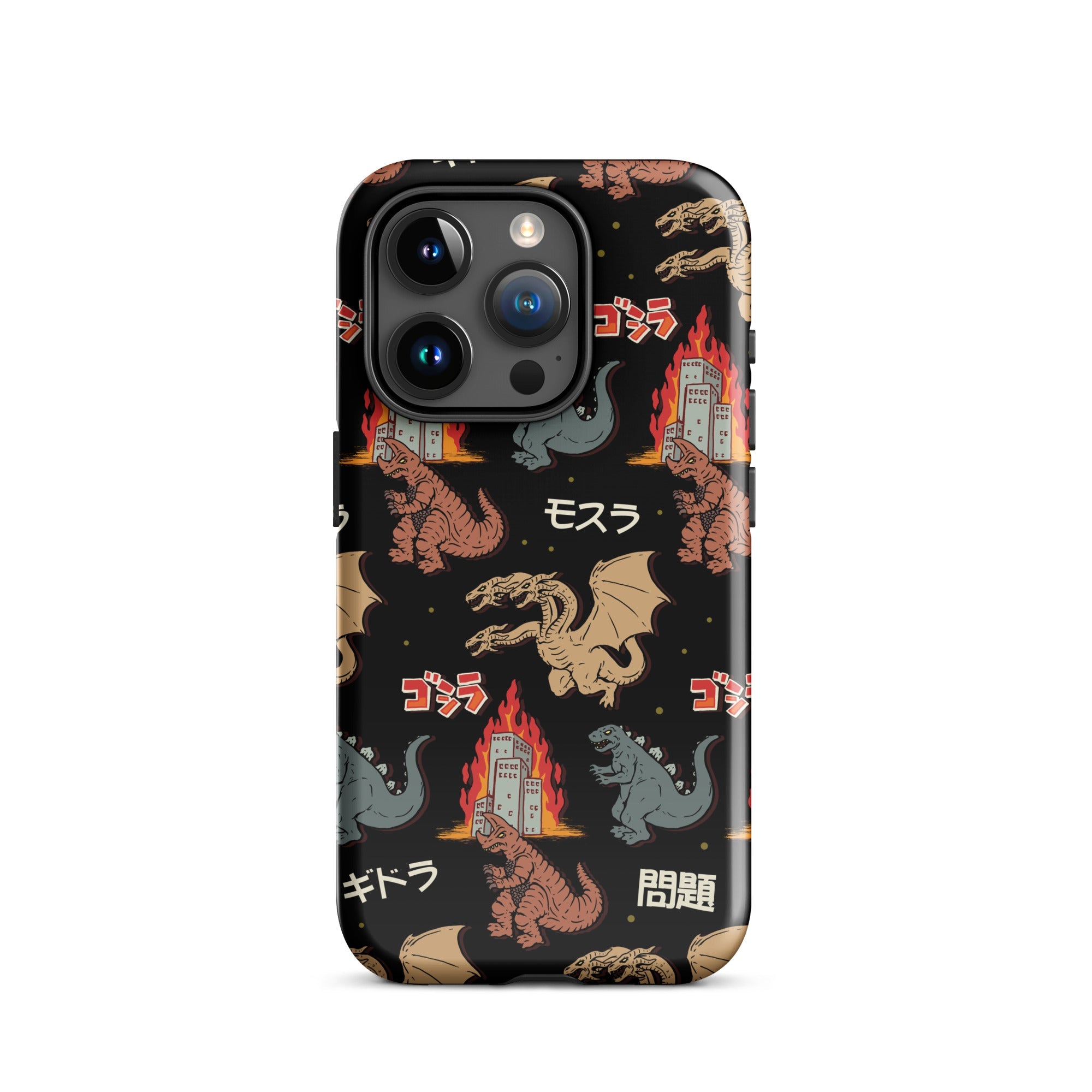 Murder Apparel Godzilla And Friends iPhone Case