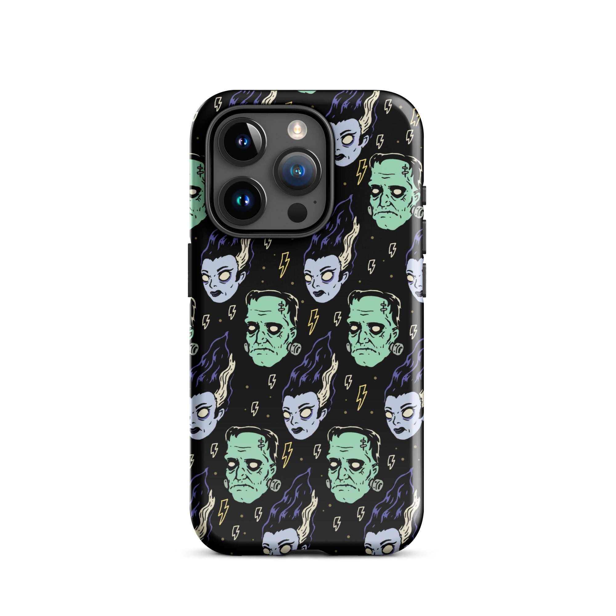 Murder Apparel Frankenstein And Bride iPhone Case