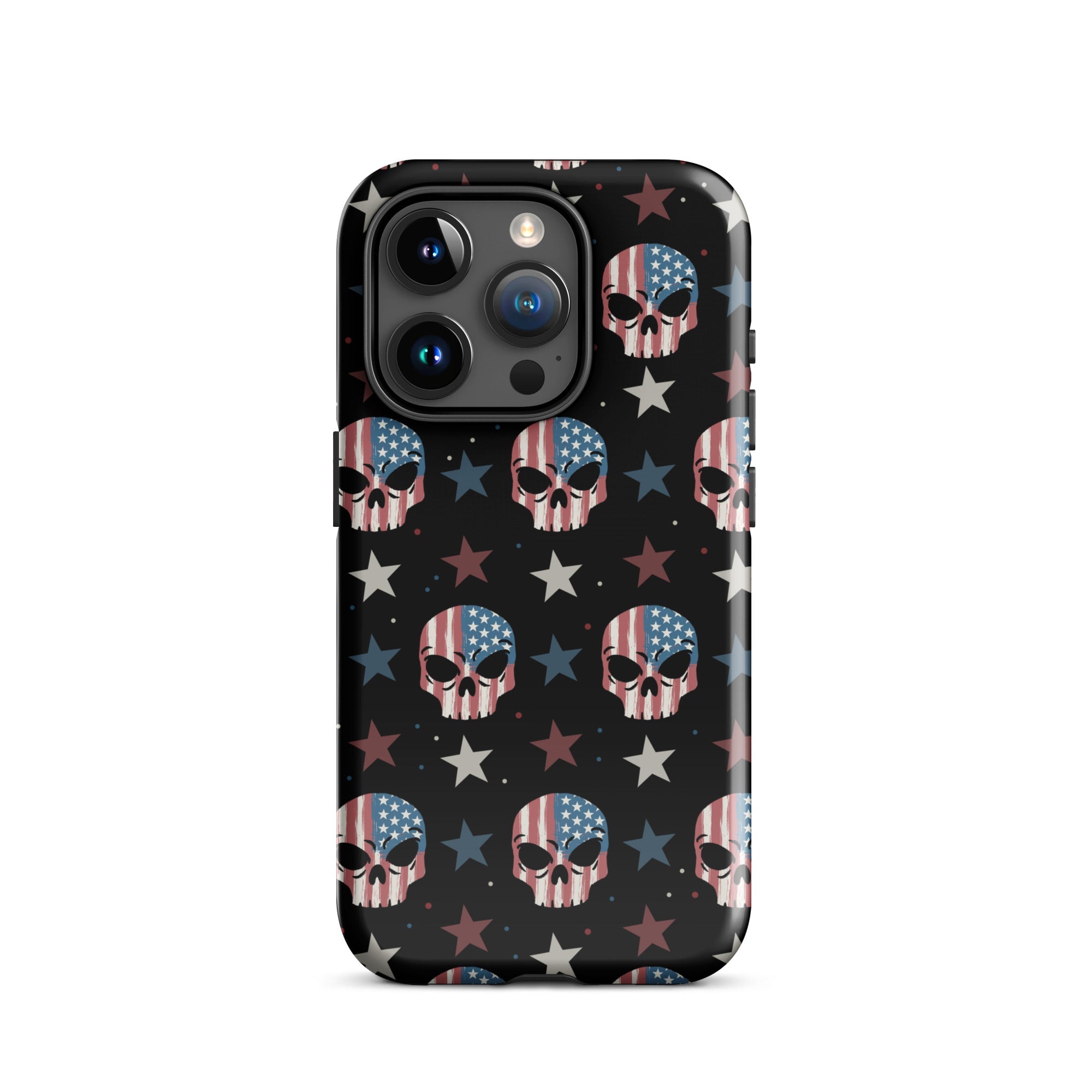 Murder Apparel USA Skull iPhone Case
