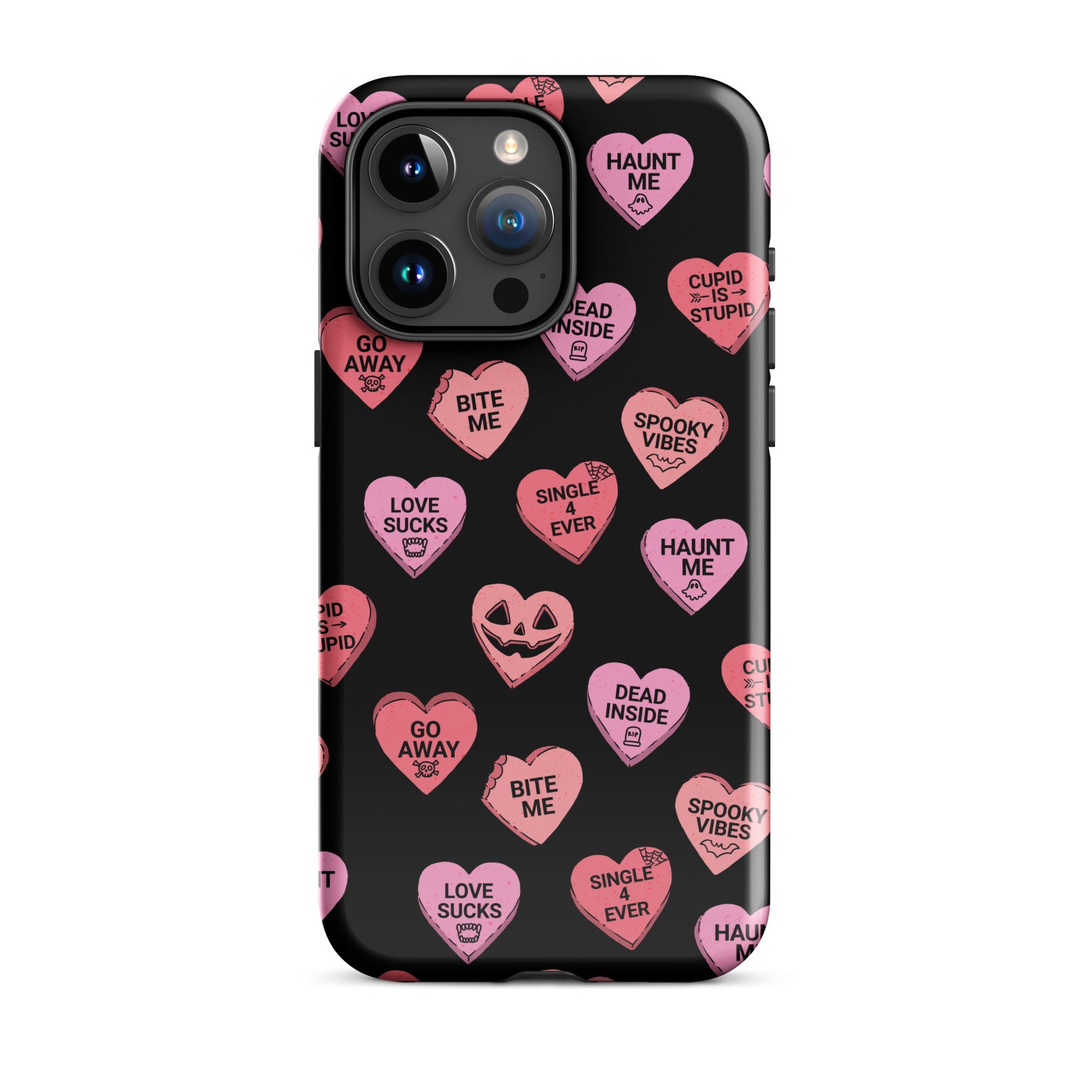 Murder Apparel Candy Hearts iPhone Case