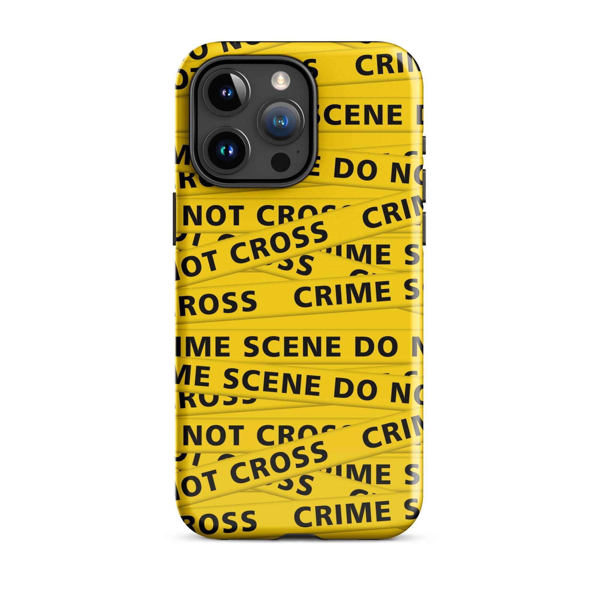 Murder Apparel Crime Scene iPhone Case