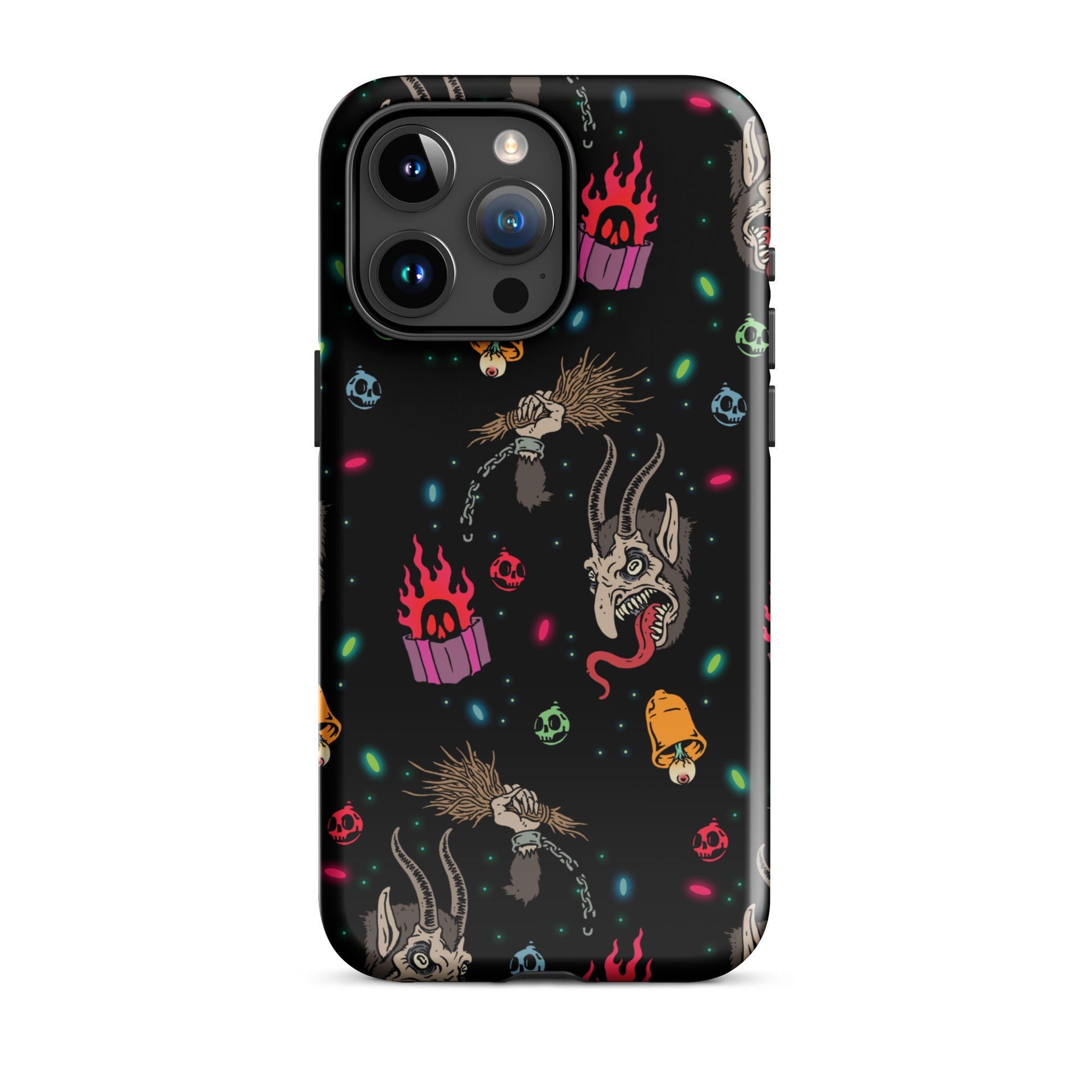 Murder Apparel Merry Krampus iPhone Case