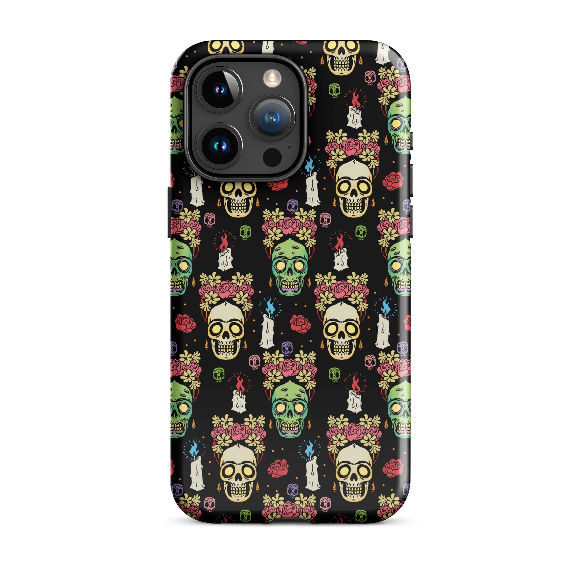 Murder Apparel Frida Kahlo Skull iPhone Case