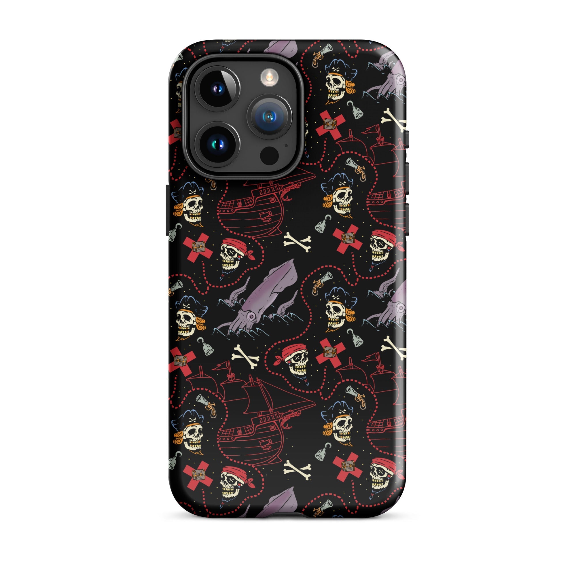 Murder Apparel Pirate Skulls iPhone Case