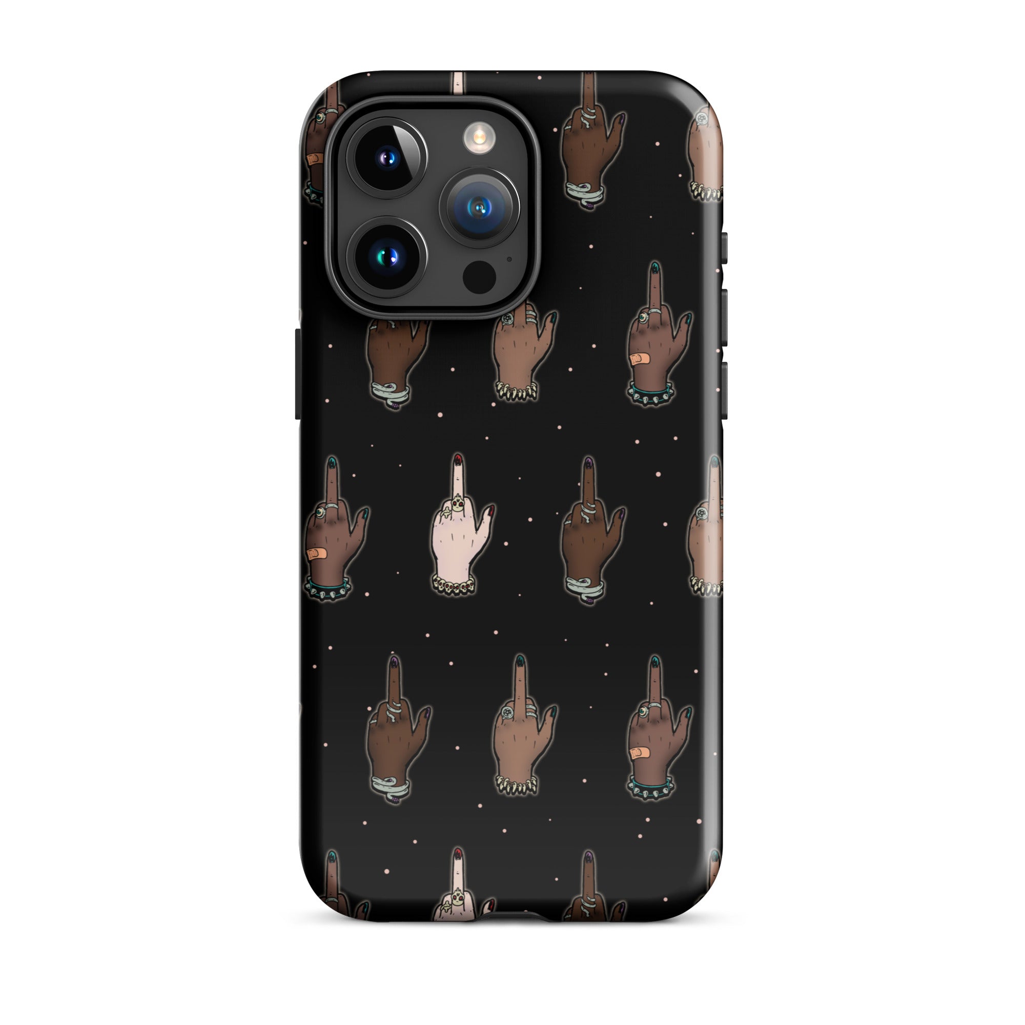 Murder Apparel Fuck Racism iPhone Case