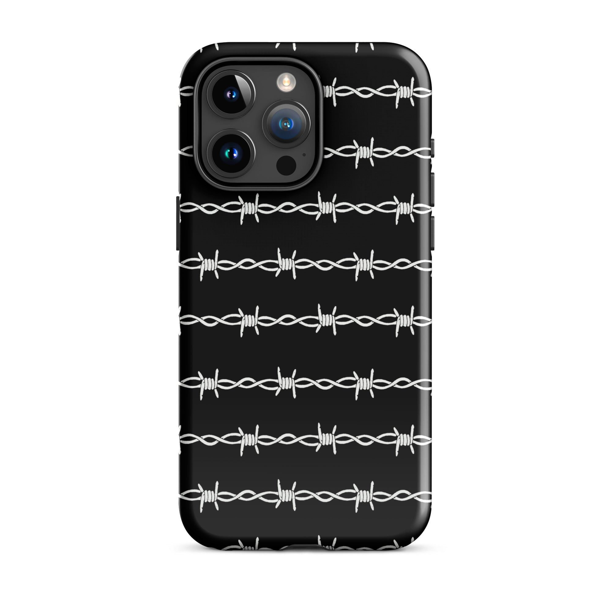 Murder Apparel Barbed Wire iPhone Case