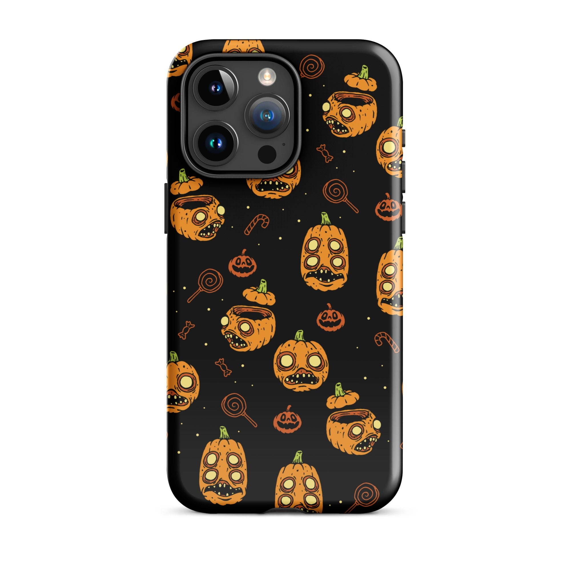 Murder Apparel Zombie Pumpkins iPhone Case
