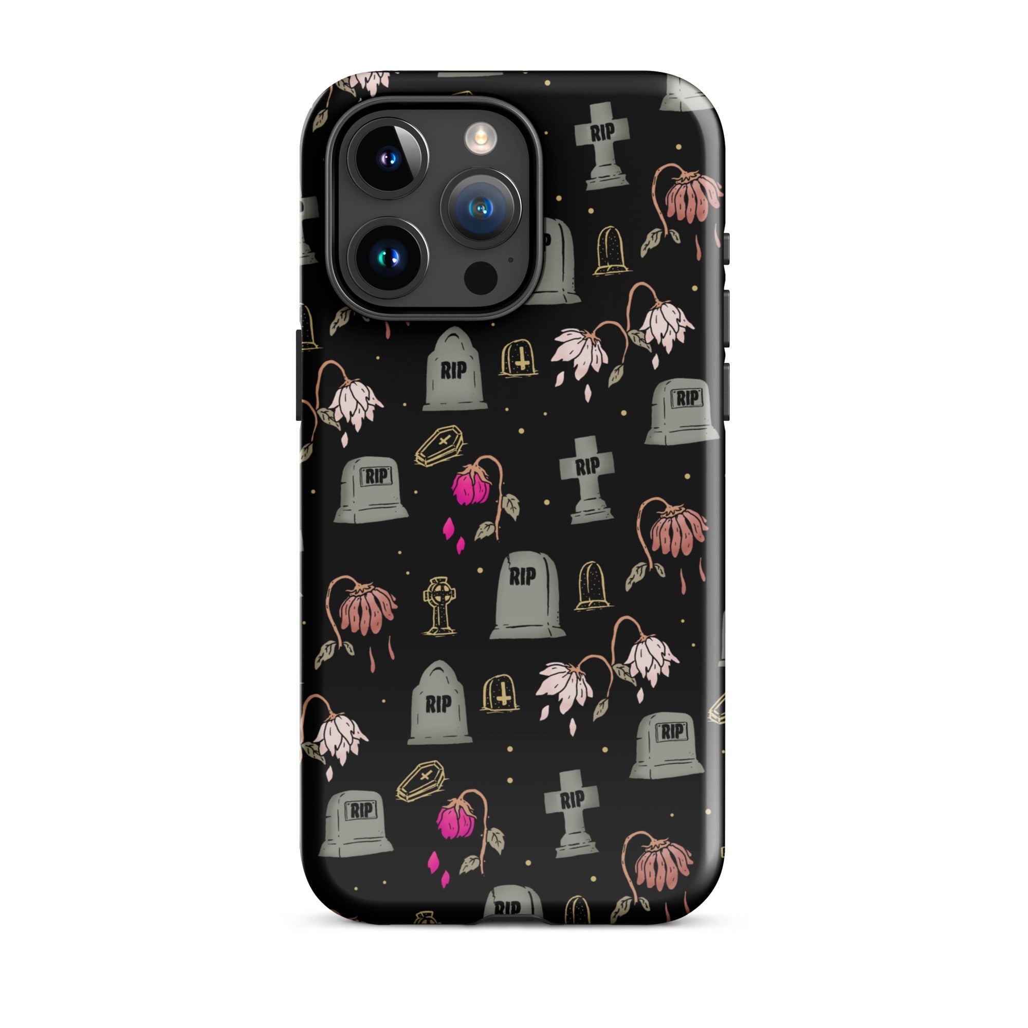 Murder Apparel Cemetery iPhone Case