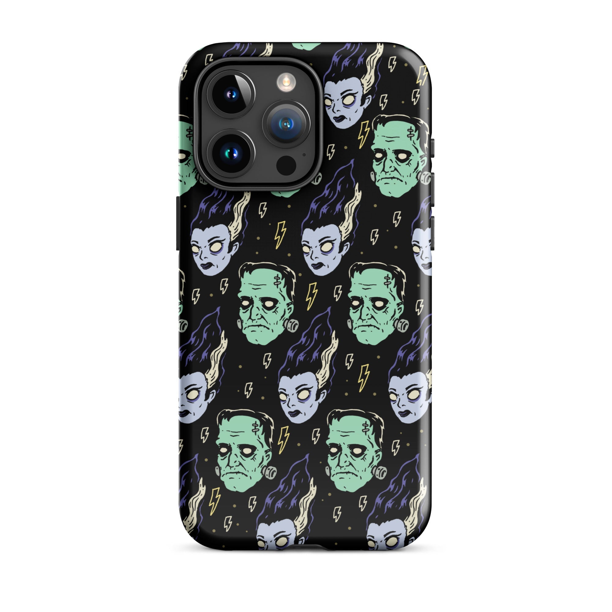 Murder Apparel Frankenstein And Bride iPhone Case