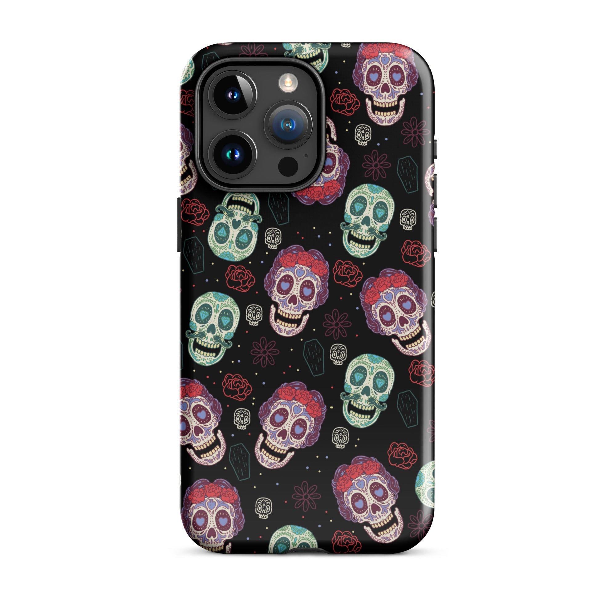 Murder Apparel Sugar Skulls iPhone Case