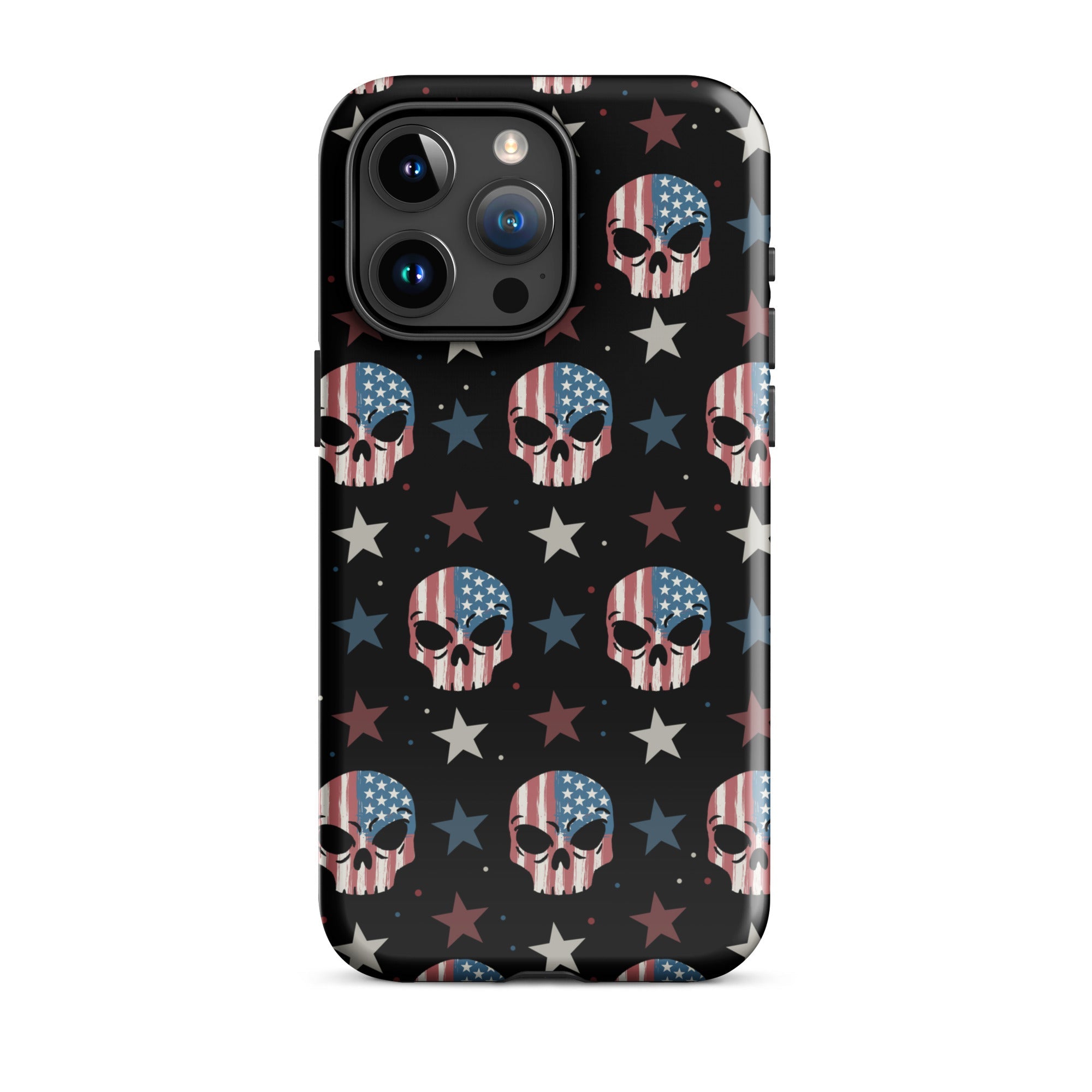 Murder Apparel USA Skull iPhone Case