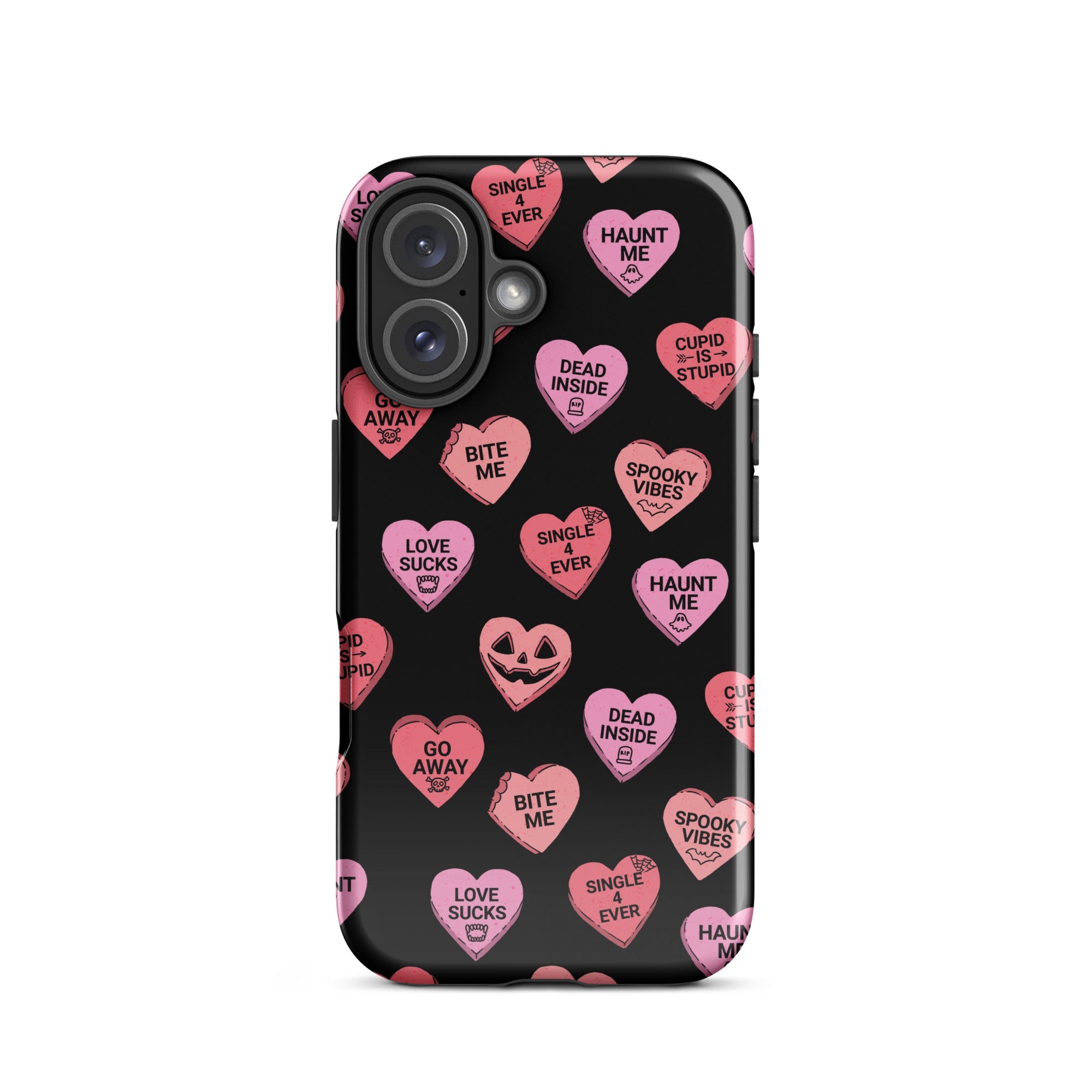 Murder Apparel Candy Hearts iPhone Case