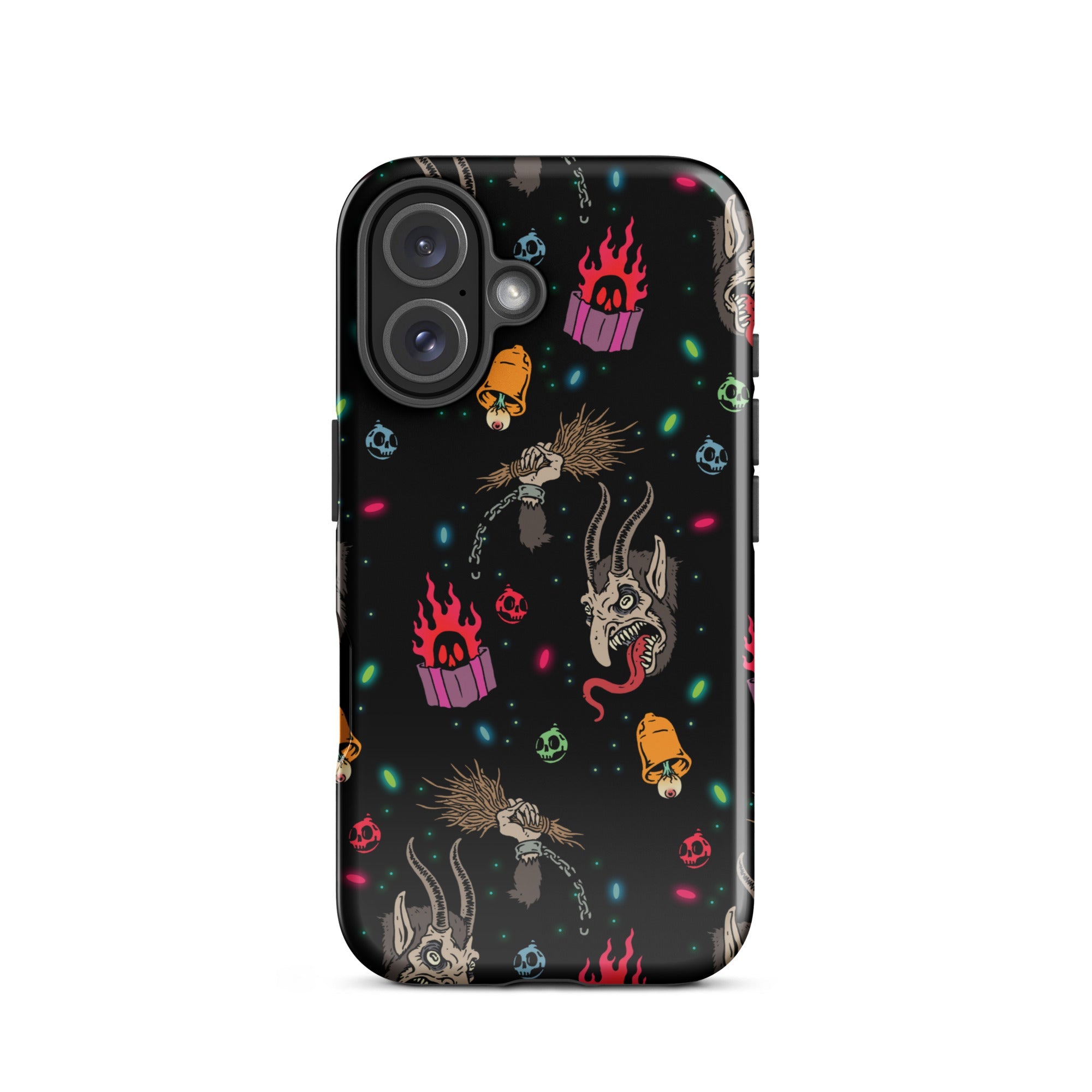 Murder Apparel Merry Krampus iPhone Case