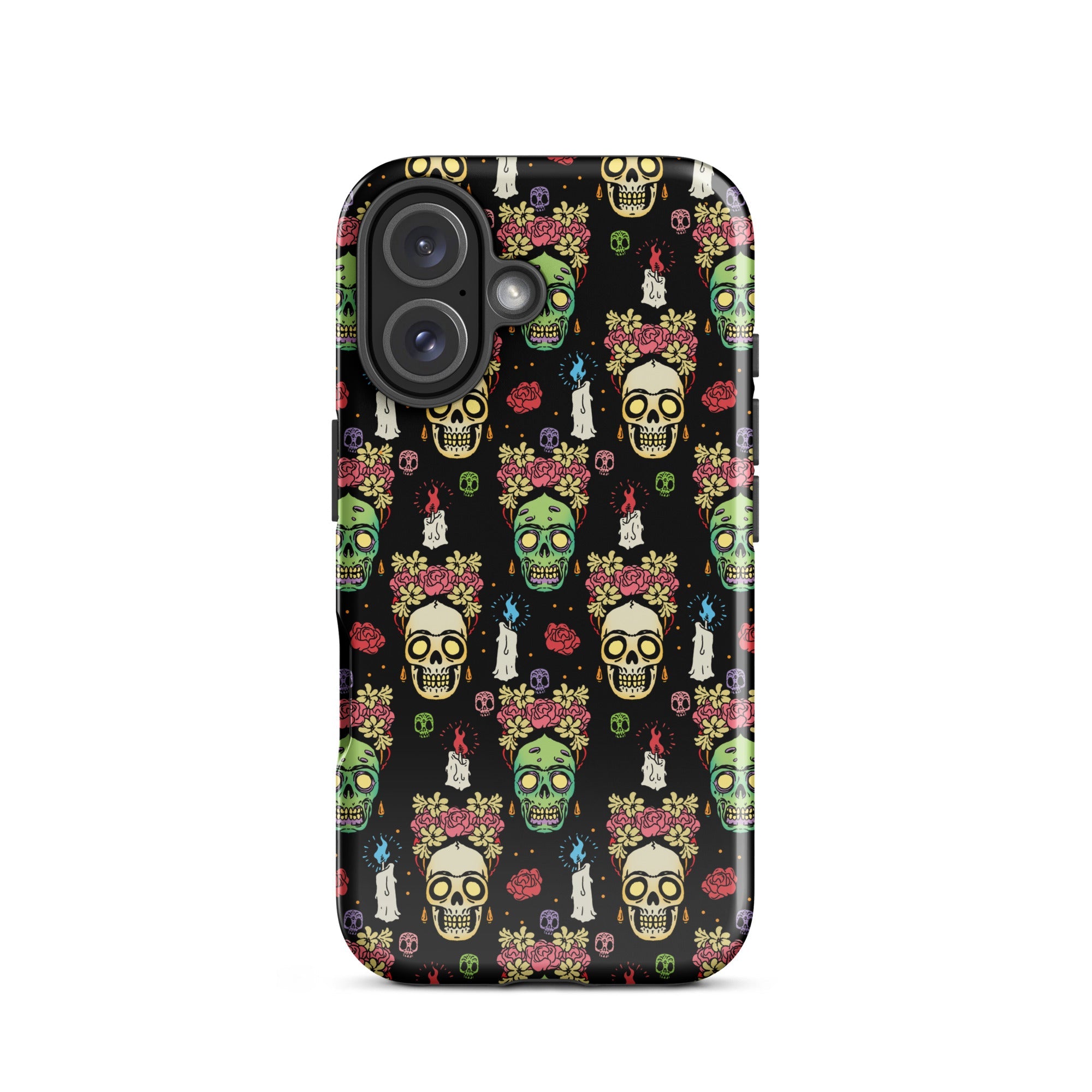 Murder Apparel Frida Kahlo Skull iPhone Case