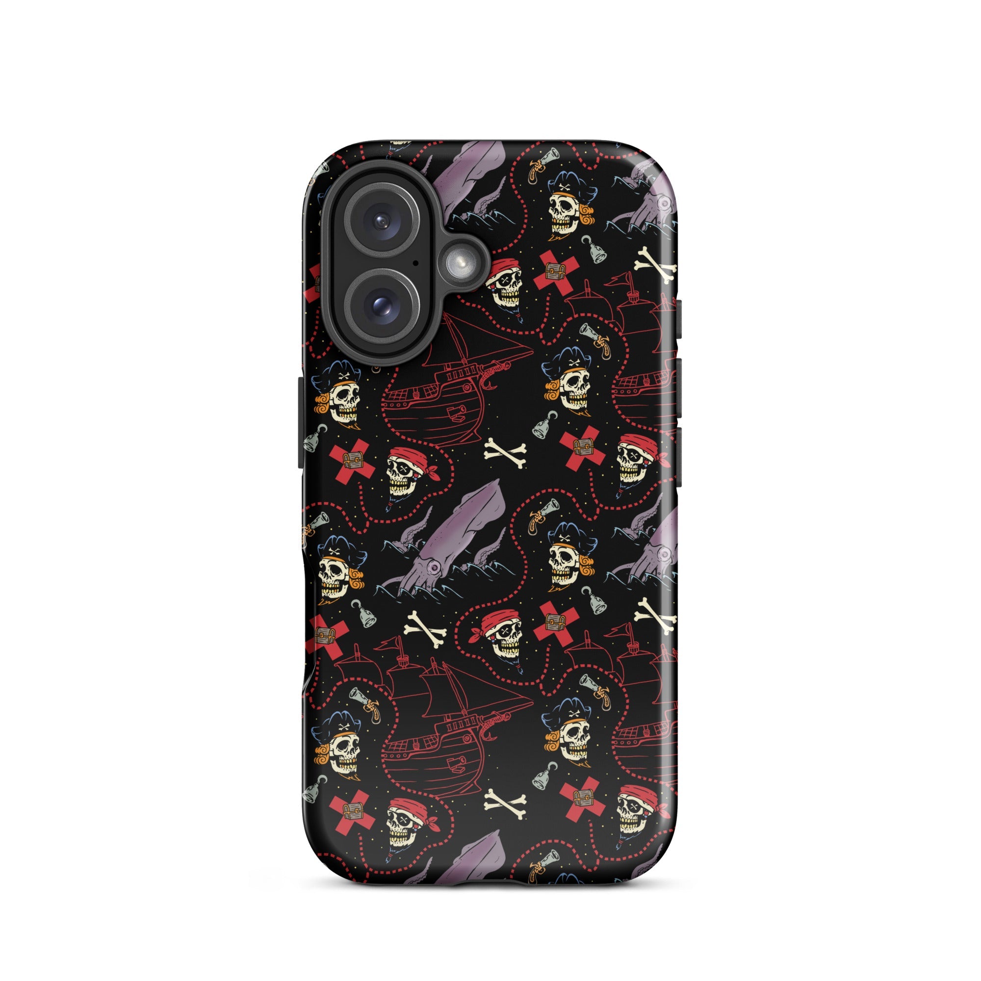Murder Apparel Pirate Skulls iPhone Case